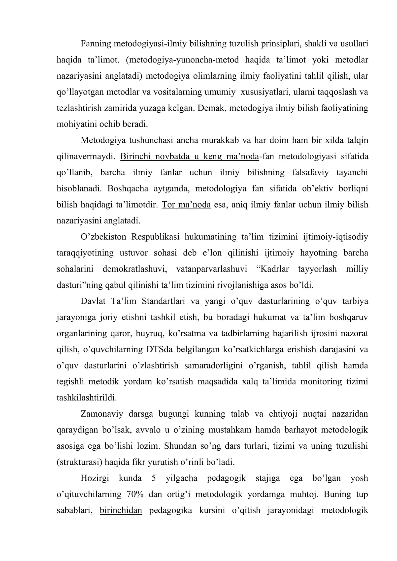 Maktab fizika ta’limi metologiyasi 2