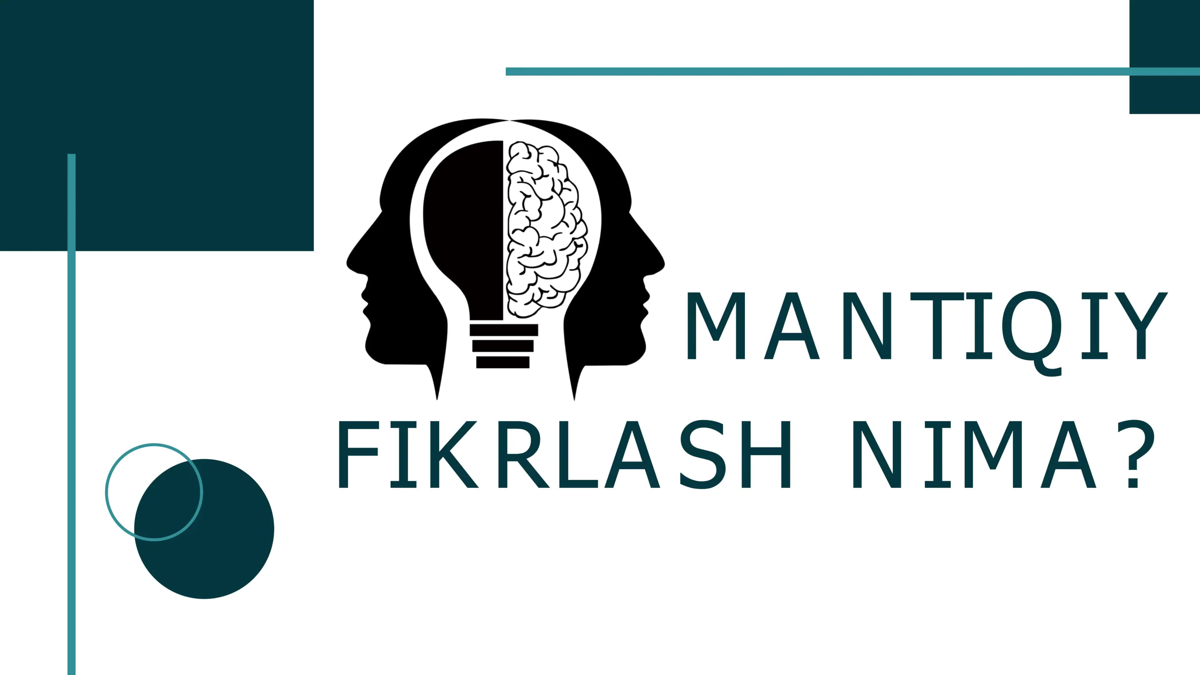 Mantiqiy Fikrlash 2
