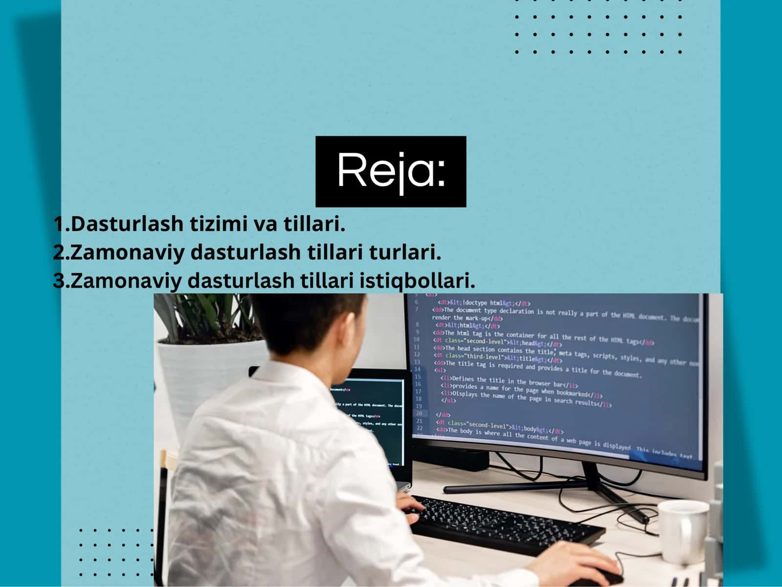 Dasturlash tizimlari va tillari 2