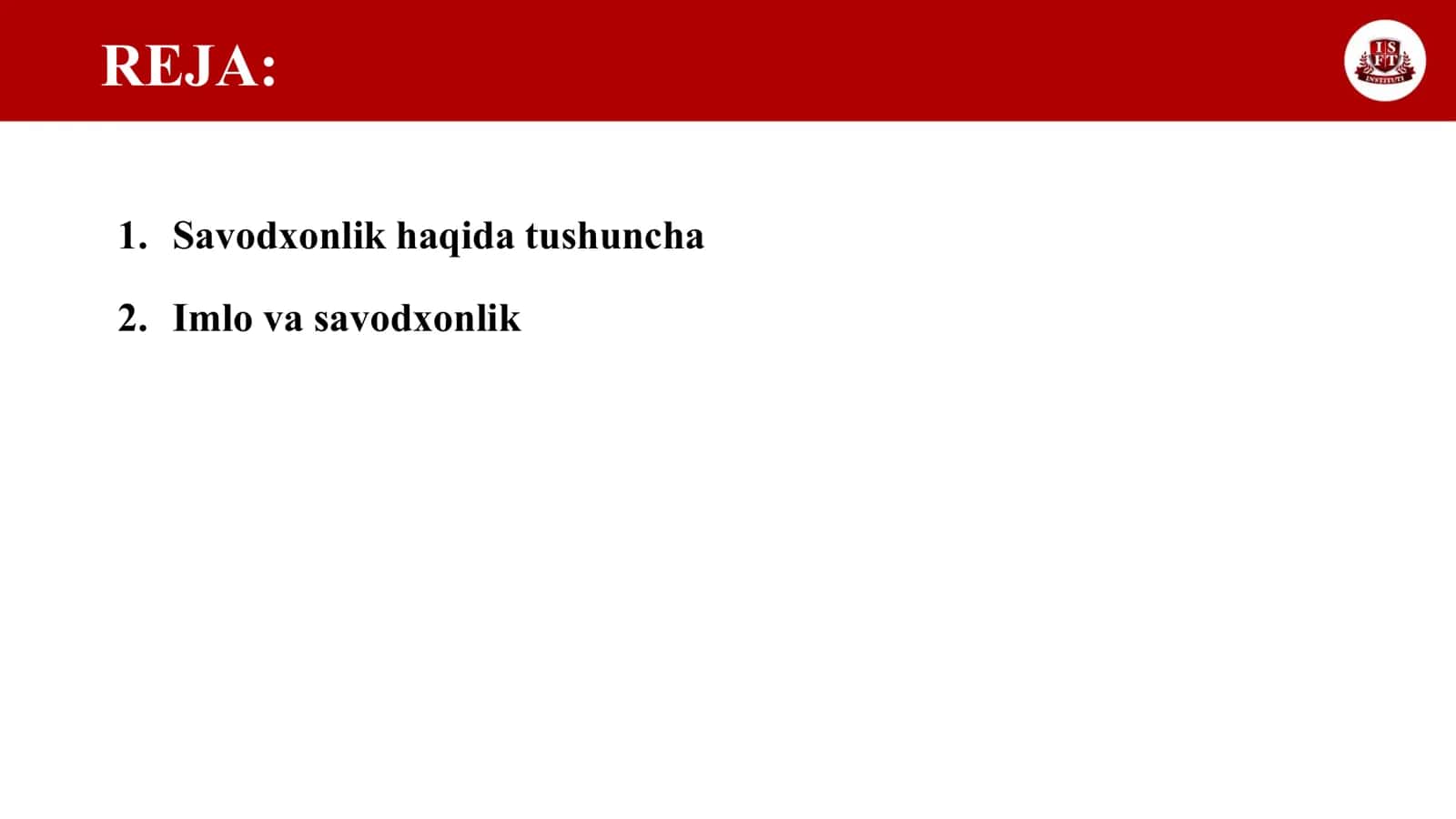 Akademik yozuvda imlo va savodxonlikka e’tibor berish 2