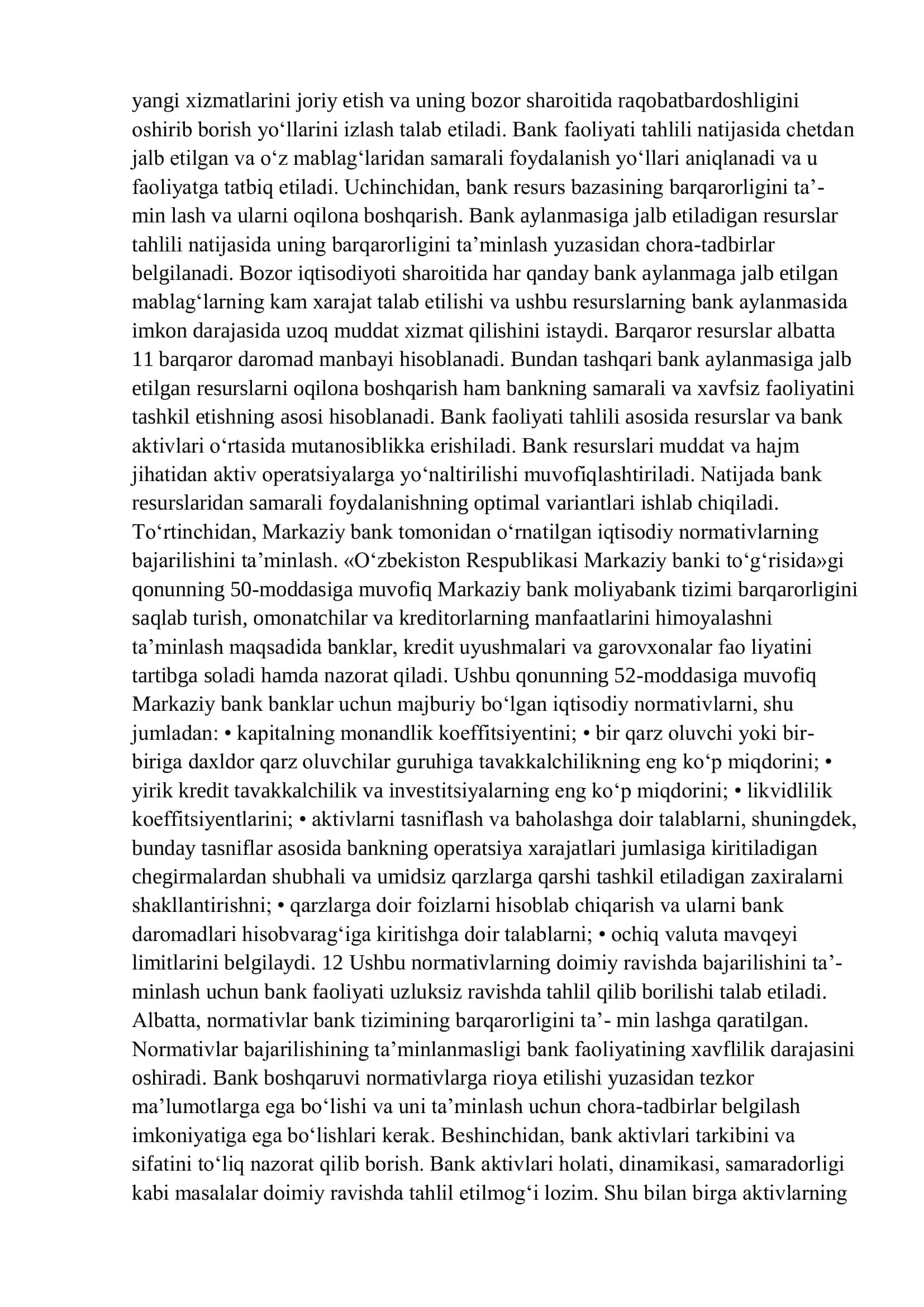 Bank daromadlari va xarajatlari hisobi 2