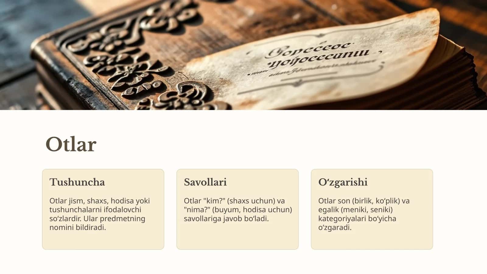 So'z turkumlari 2