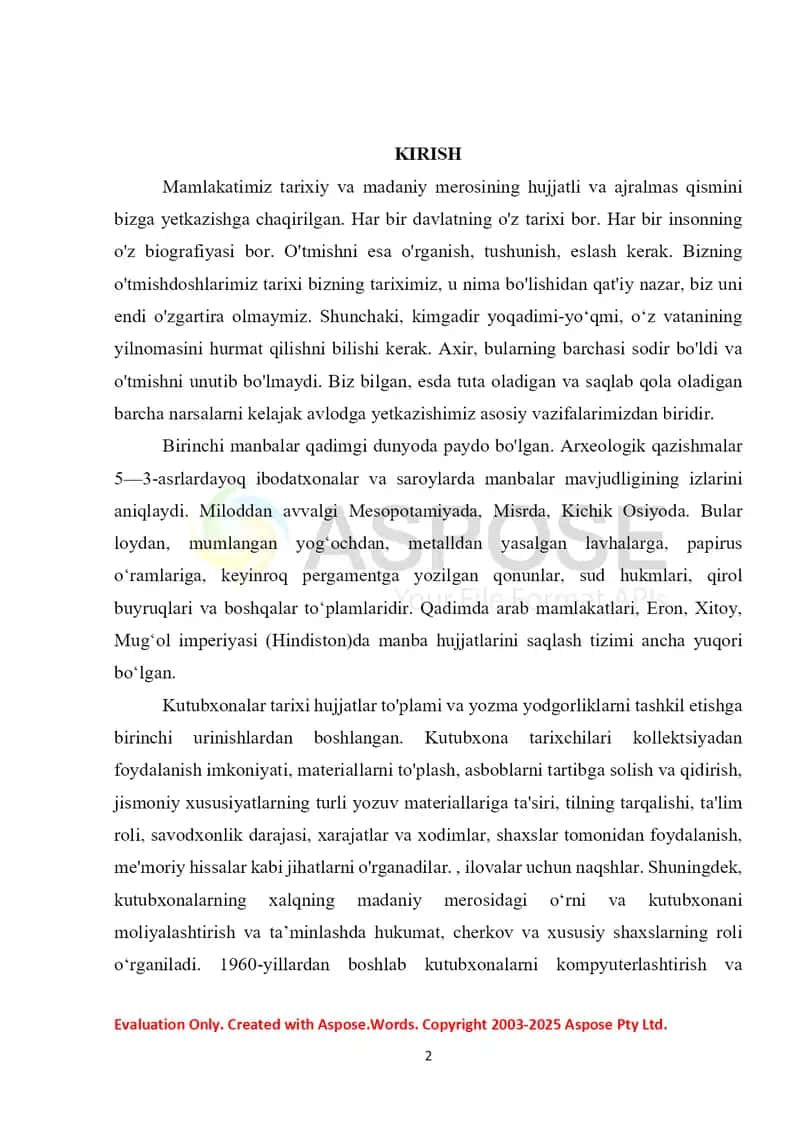 QADIMGI DAVR MANBASHUNOSLIGI 2