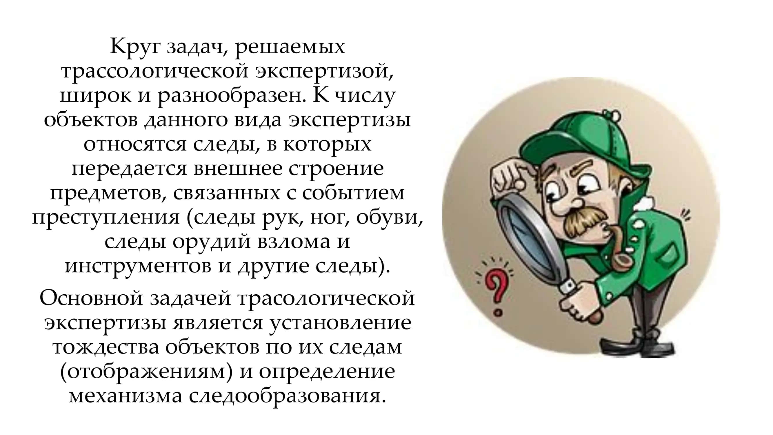 СУДЕБНО - ТРАСОЛОГИЧЕСКАЯ ЭКСПЕРТИЗА 2