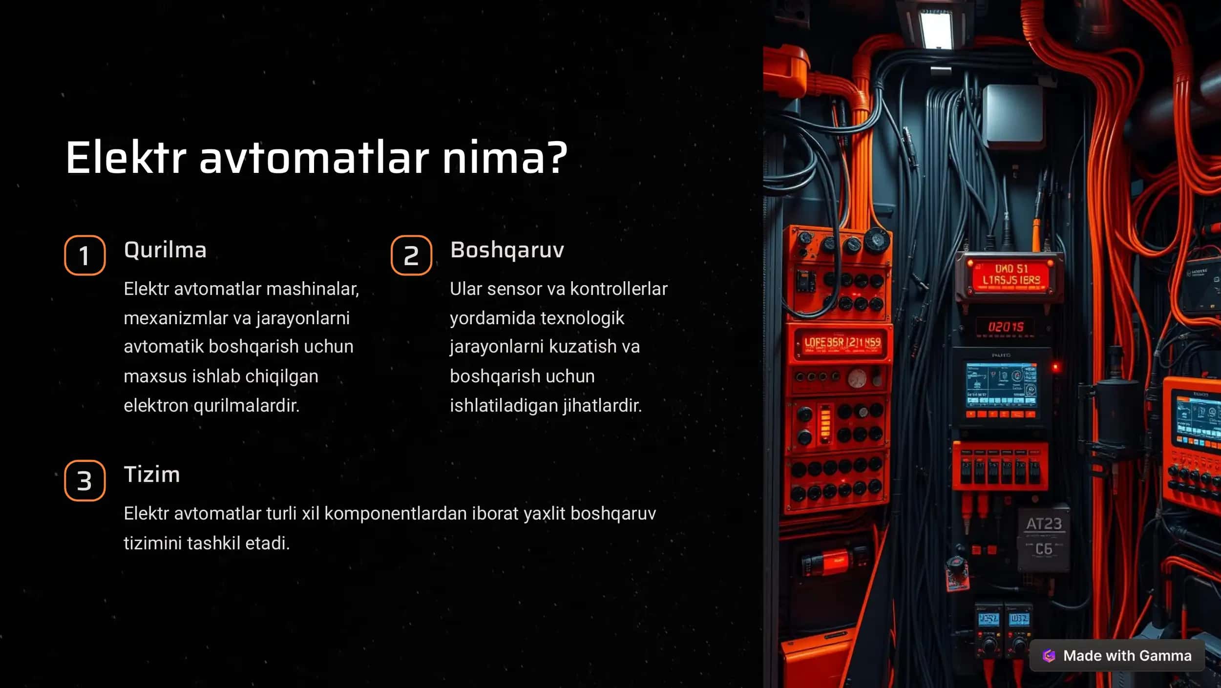 Elektr avtomatlar avzalligi 2