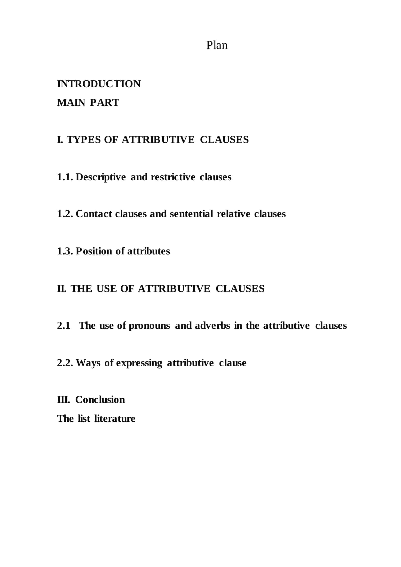 English Attribute Clauses in Modern English 2