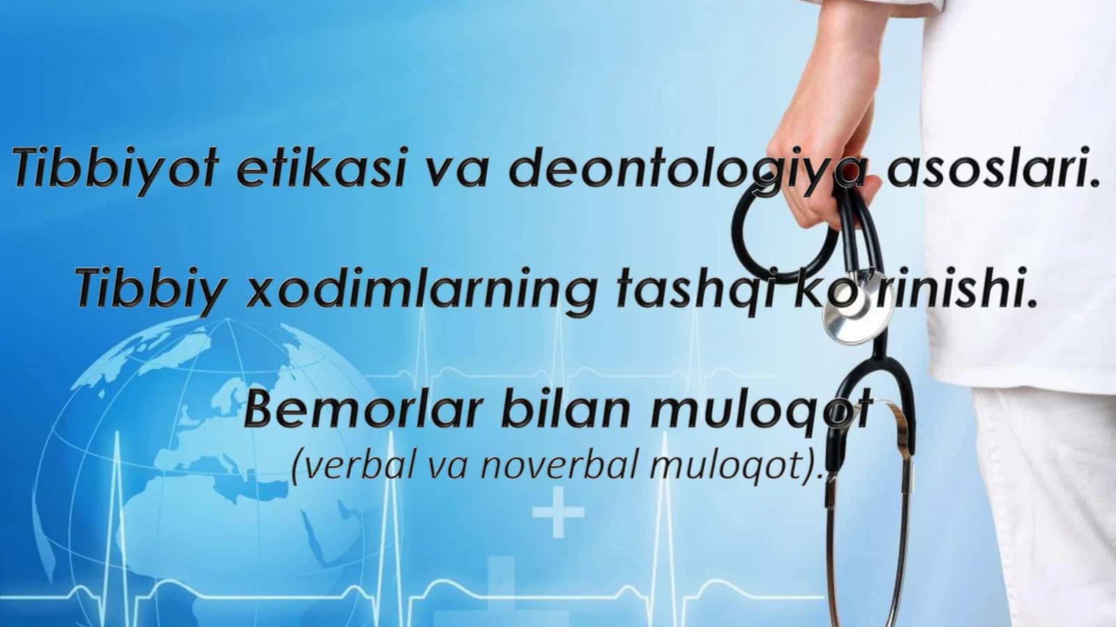 Tibbiyot etikasi va deontologiya asoslari 2