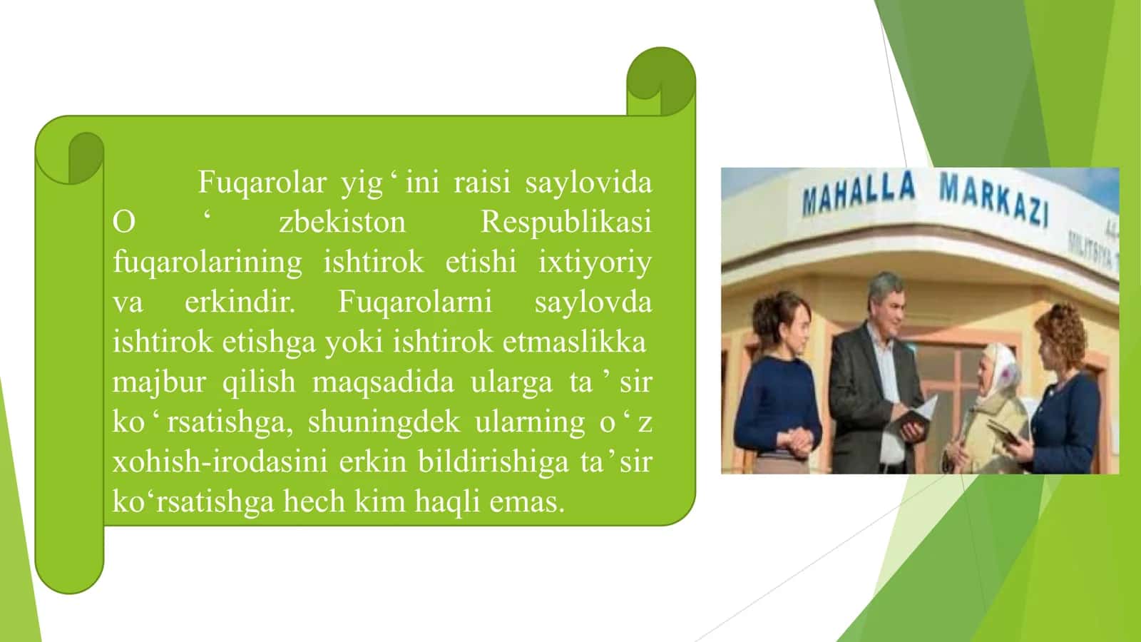 Fuqarolar yig’ini raisi saylovini tashkil etish 2