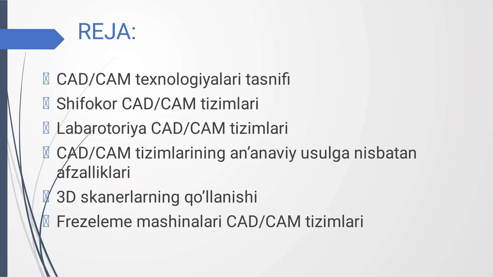 Cad/Cam haqida 2