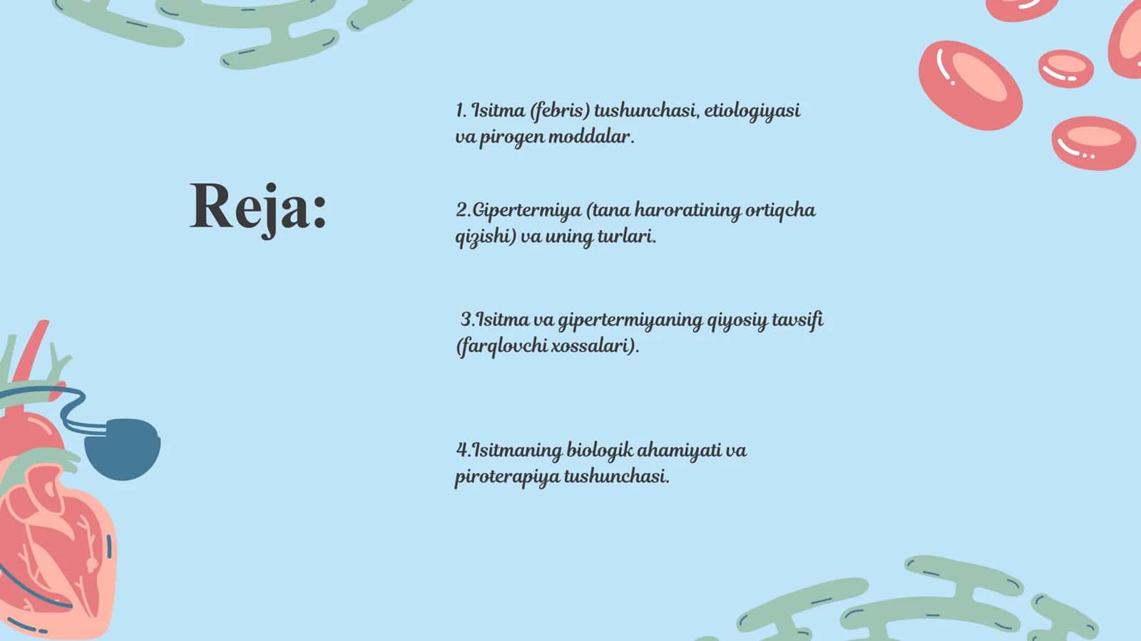 Isitmaning gipertermiyadan farqlovchi xossalari 2