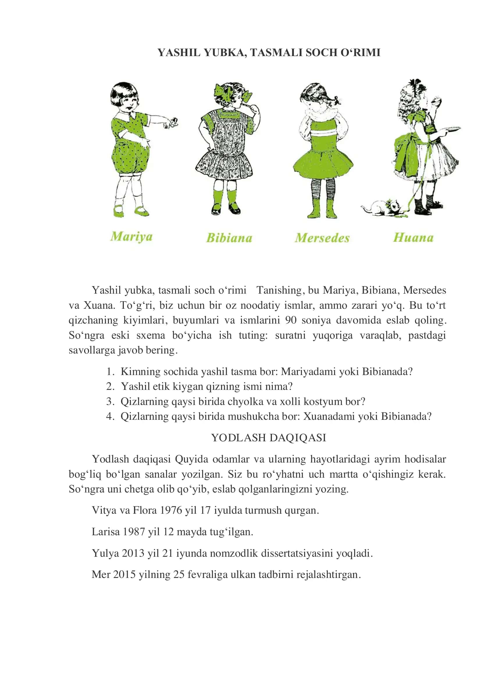 Xotira pand bermaydi 2