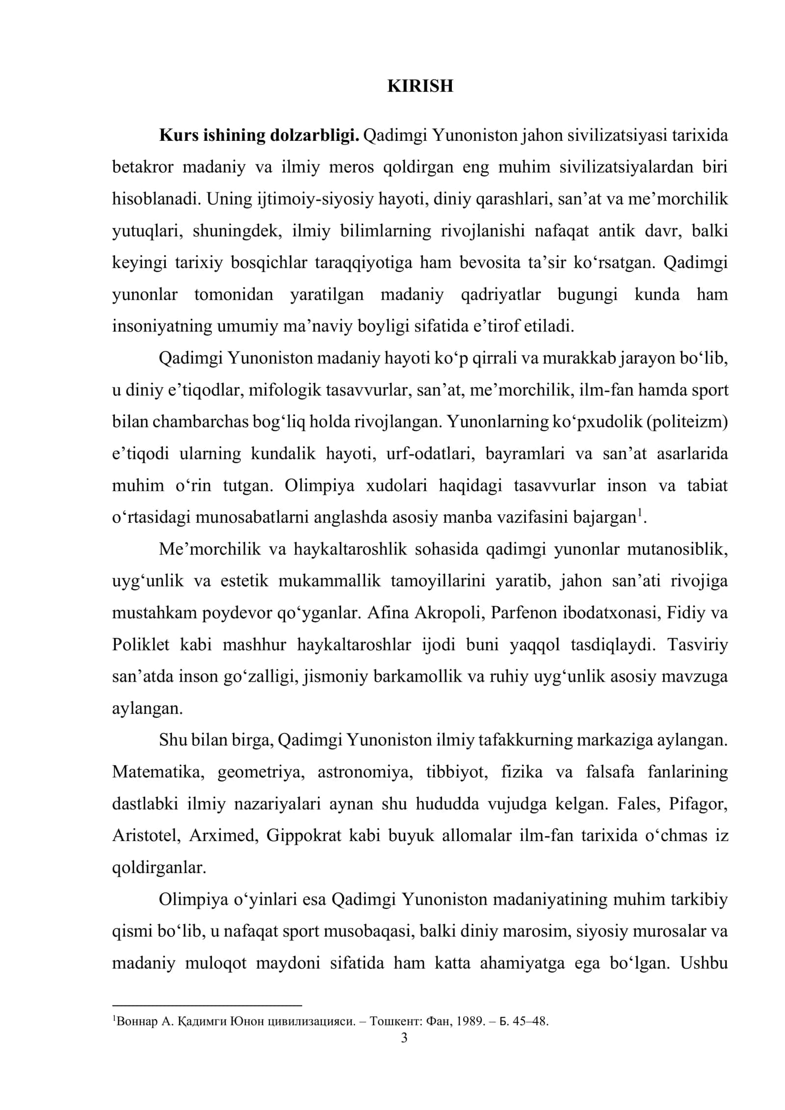 Qadimgi Yunoniston Madaniy Hayoti 2
