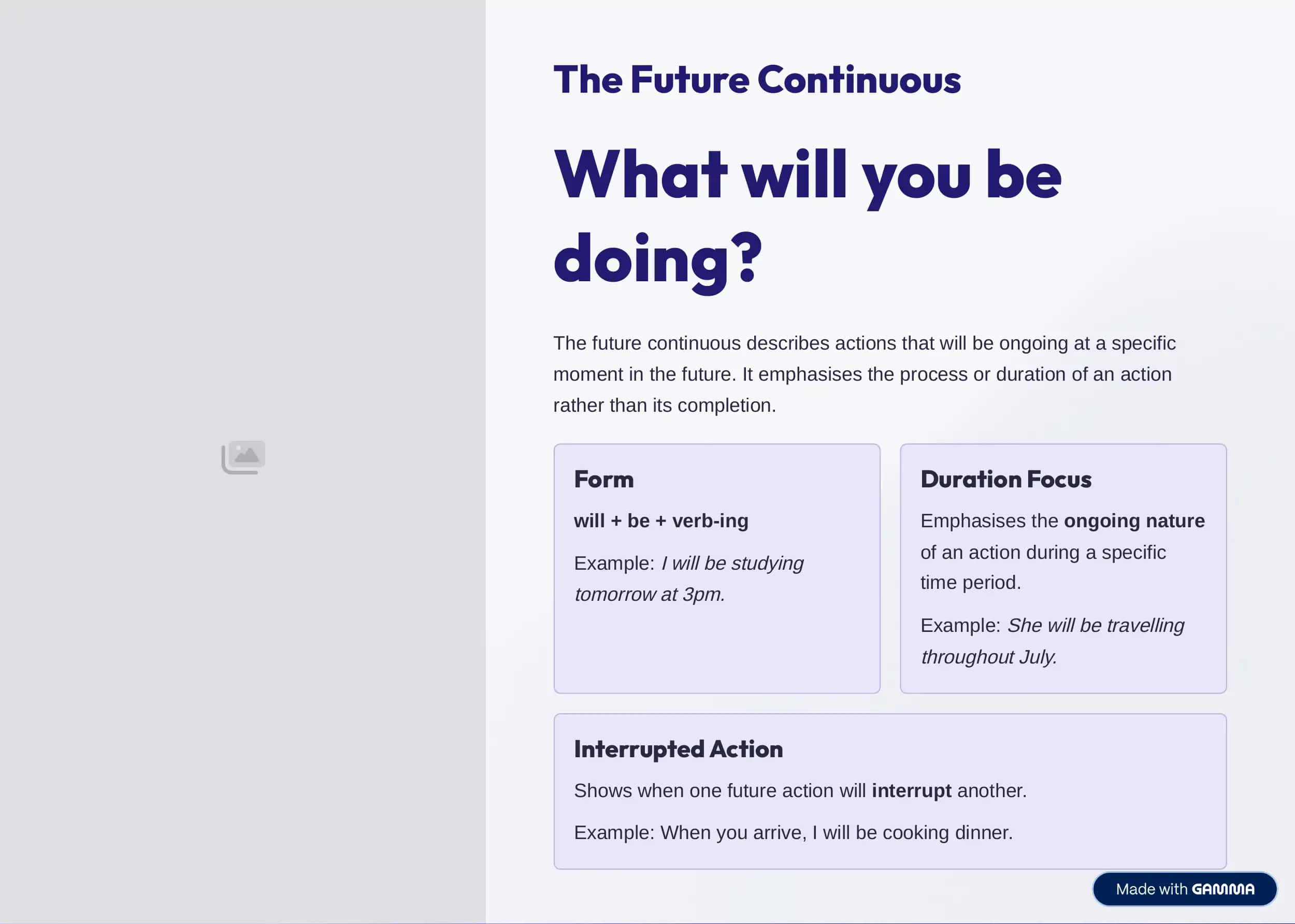 Ingliz Tilidan mustaqil ish mavzusi future perfect and future continuous 2