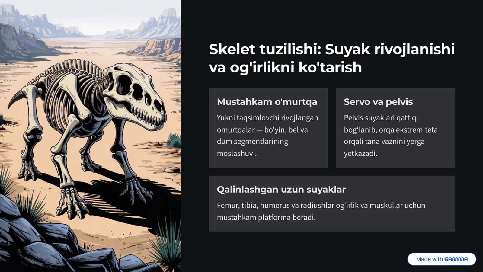 Tetrapodalar: Quruqlik hayotiga moslashuv 2