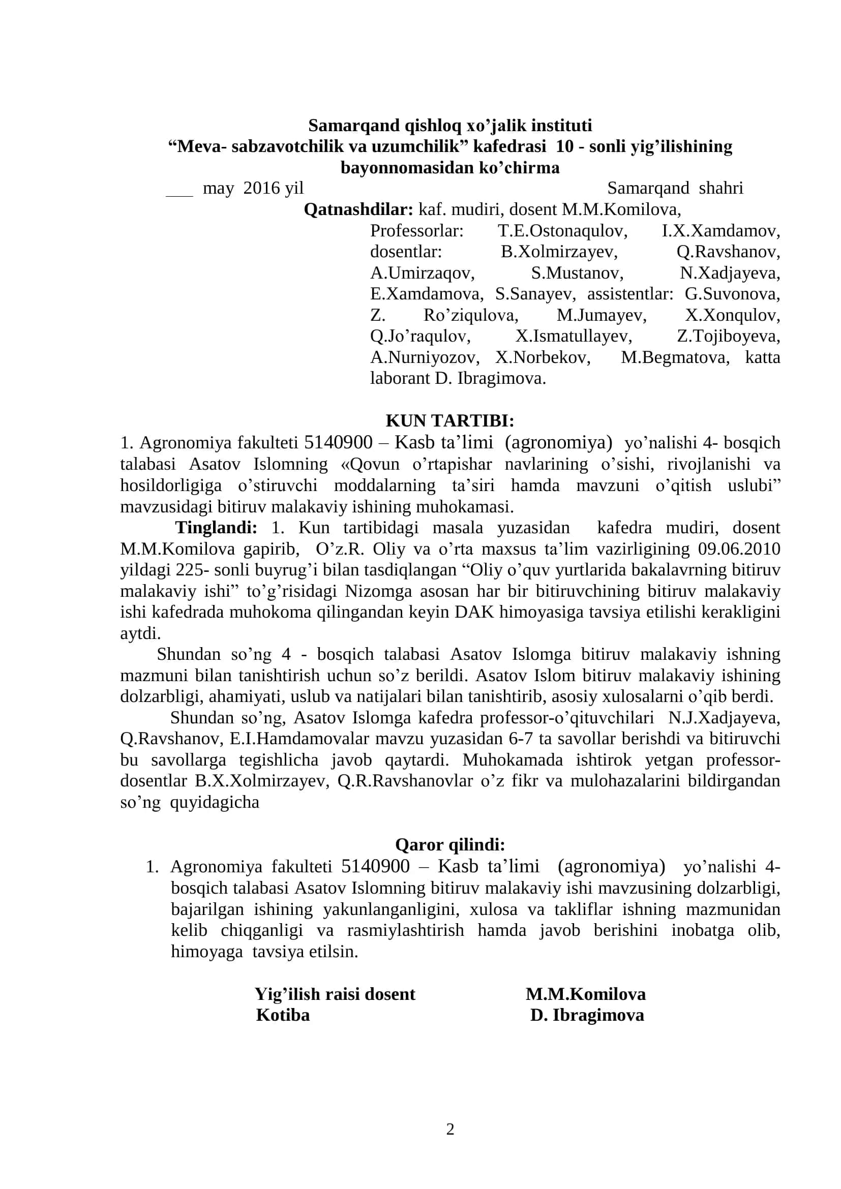 Qovun o’rtapishar navlarining o’sishi 2
