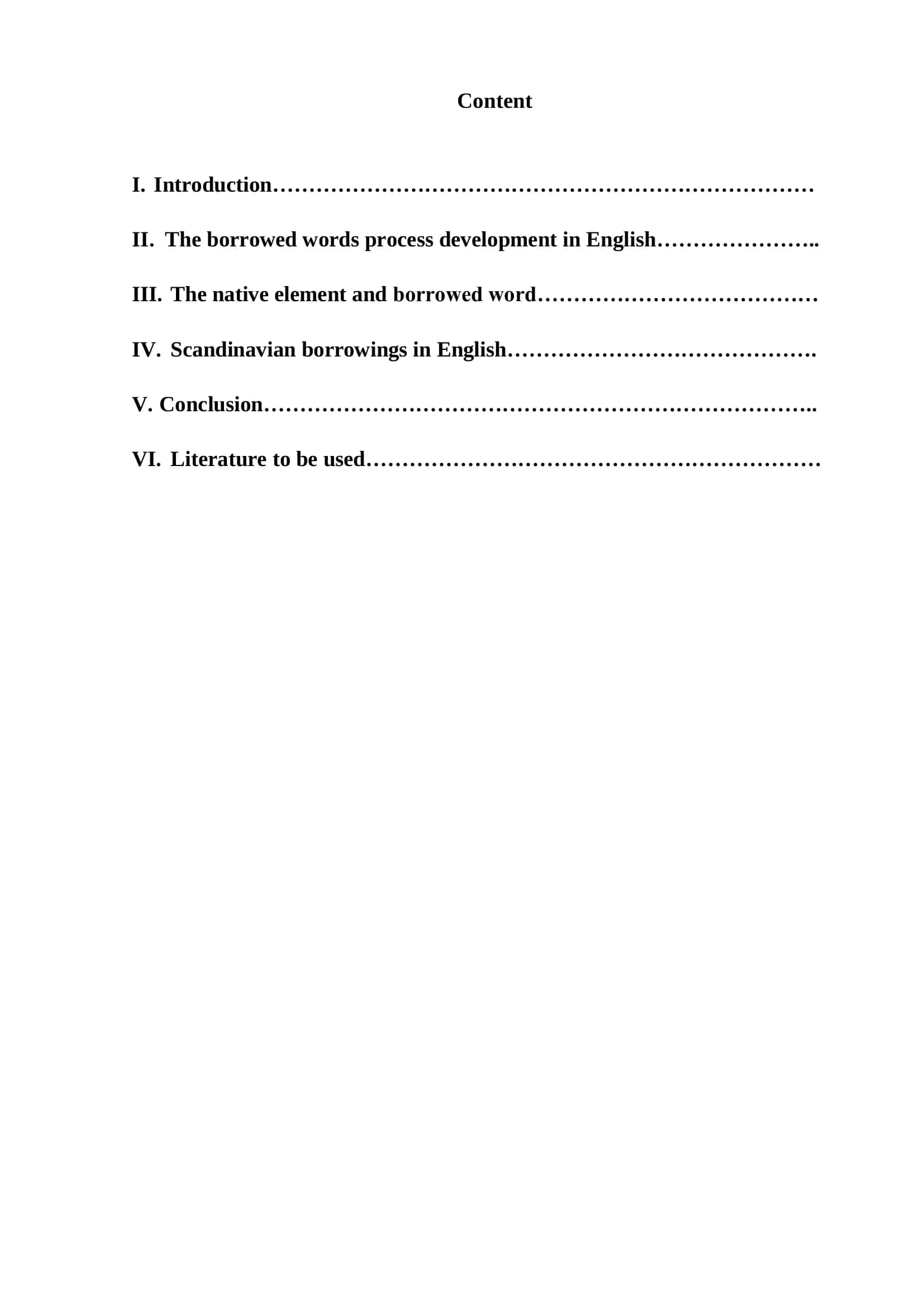 Course Paper on Scandinavian Borrowings in English 2