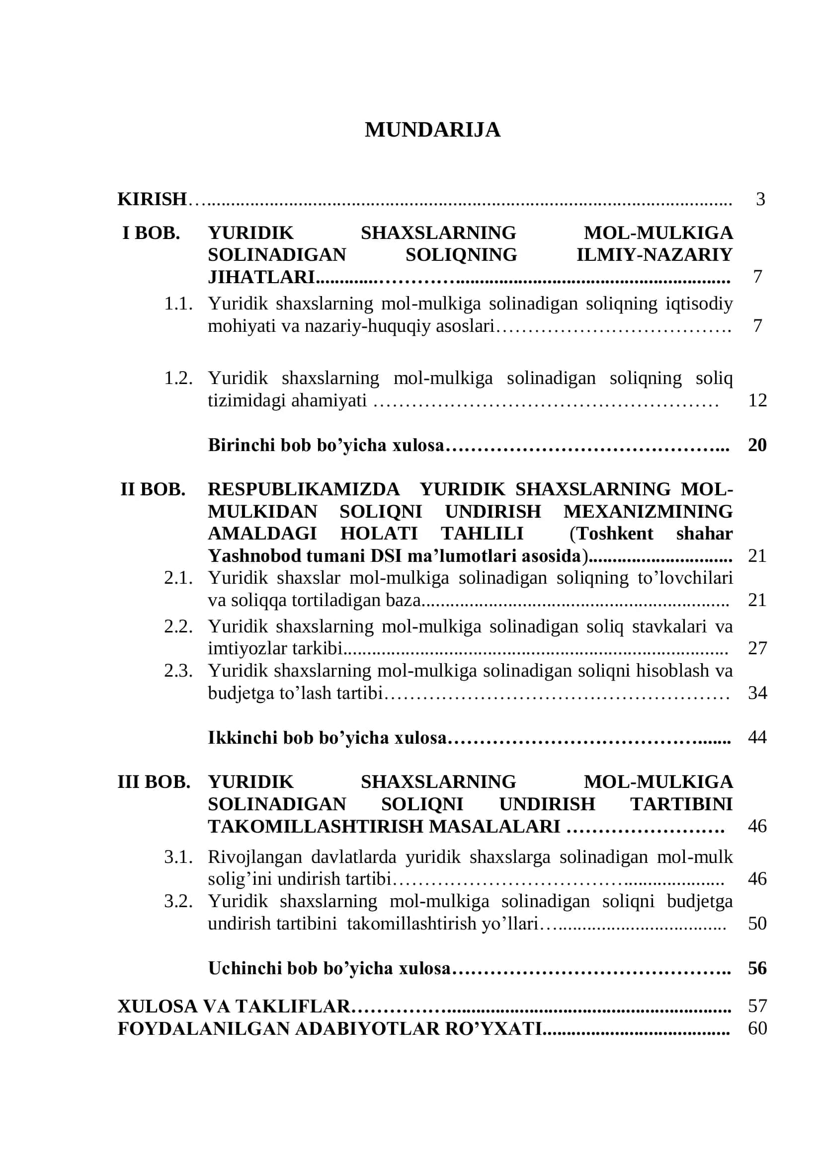 YURIDIK SHAXSLARNING MOL-MULKIDAN SOLIQ UNDIRISH TARTIBI 2