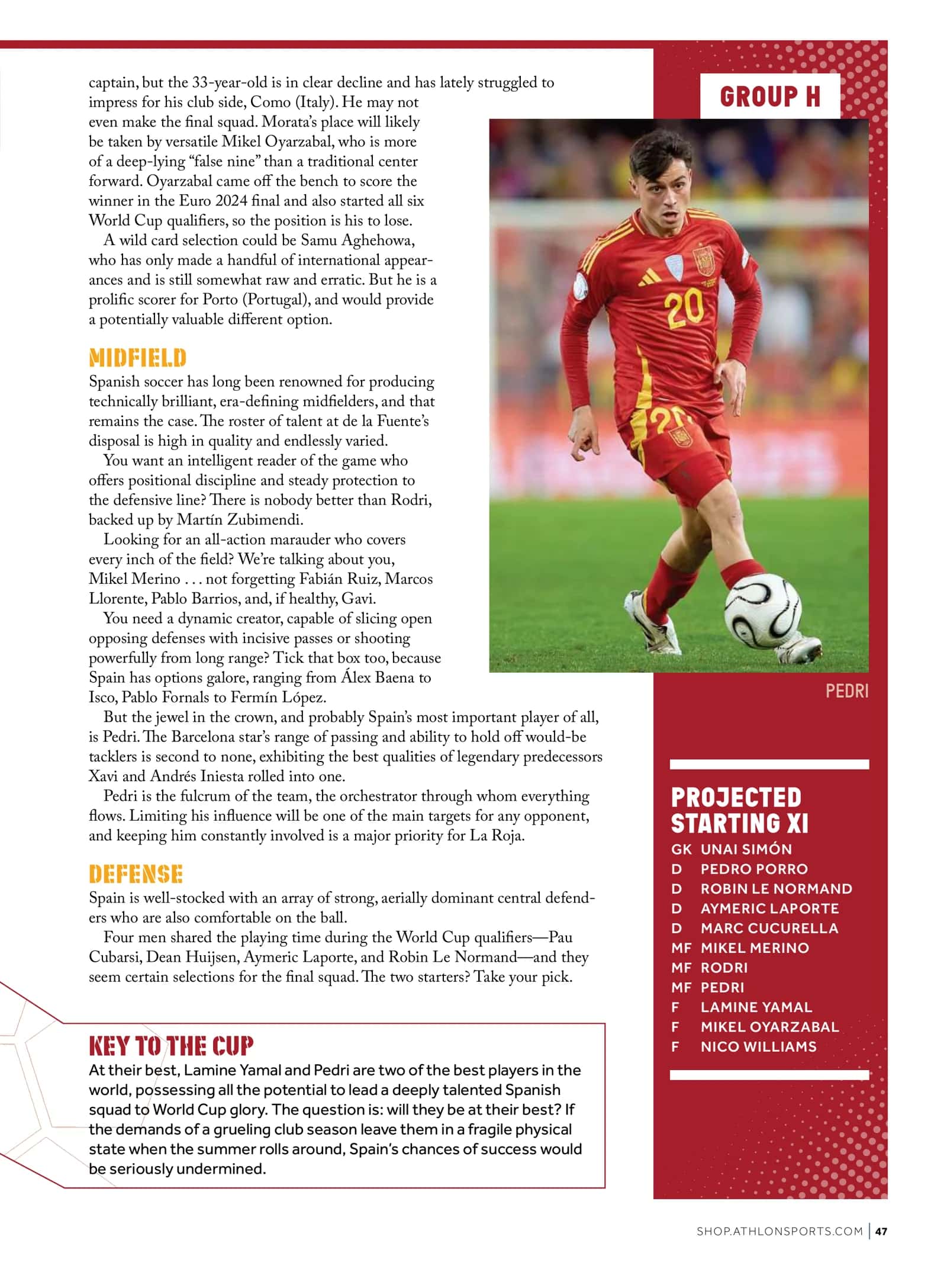 English articles Spain Yamal 2