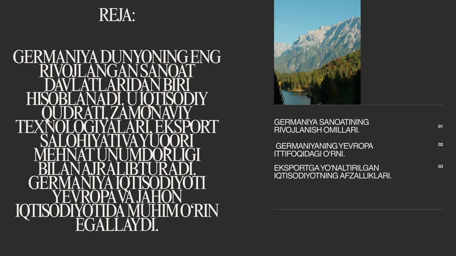 GERMANIYA IQTISODIYOTI 2