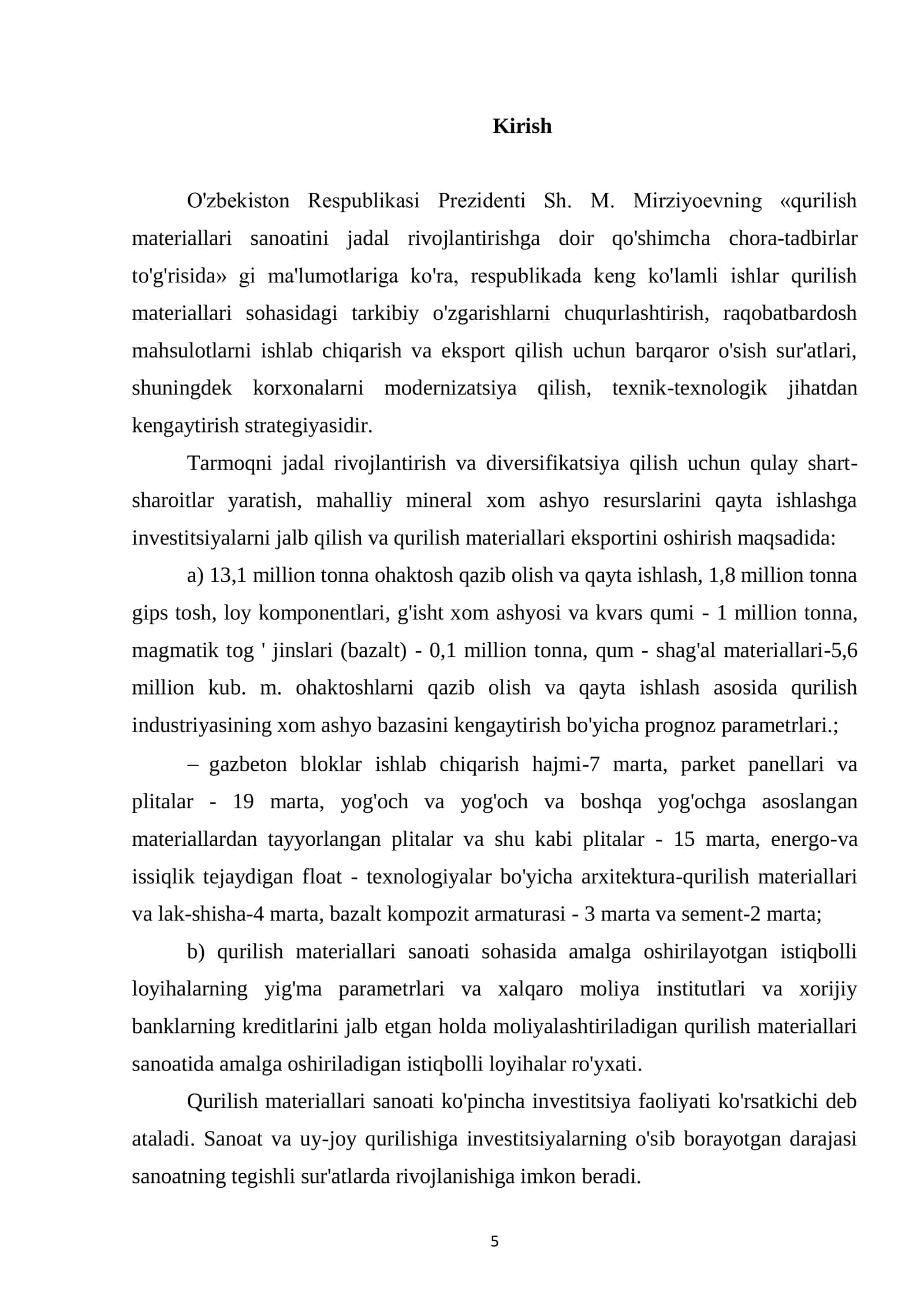 Pardozbop keramik plitkalar ishlab chiqarish sexini loyihalash 2