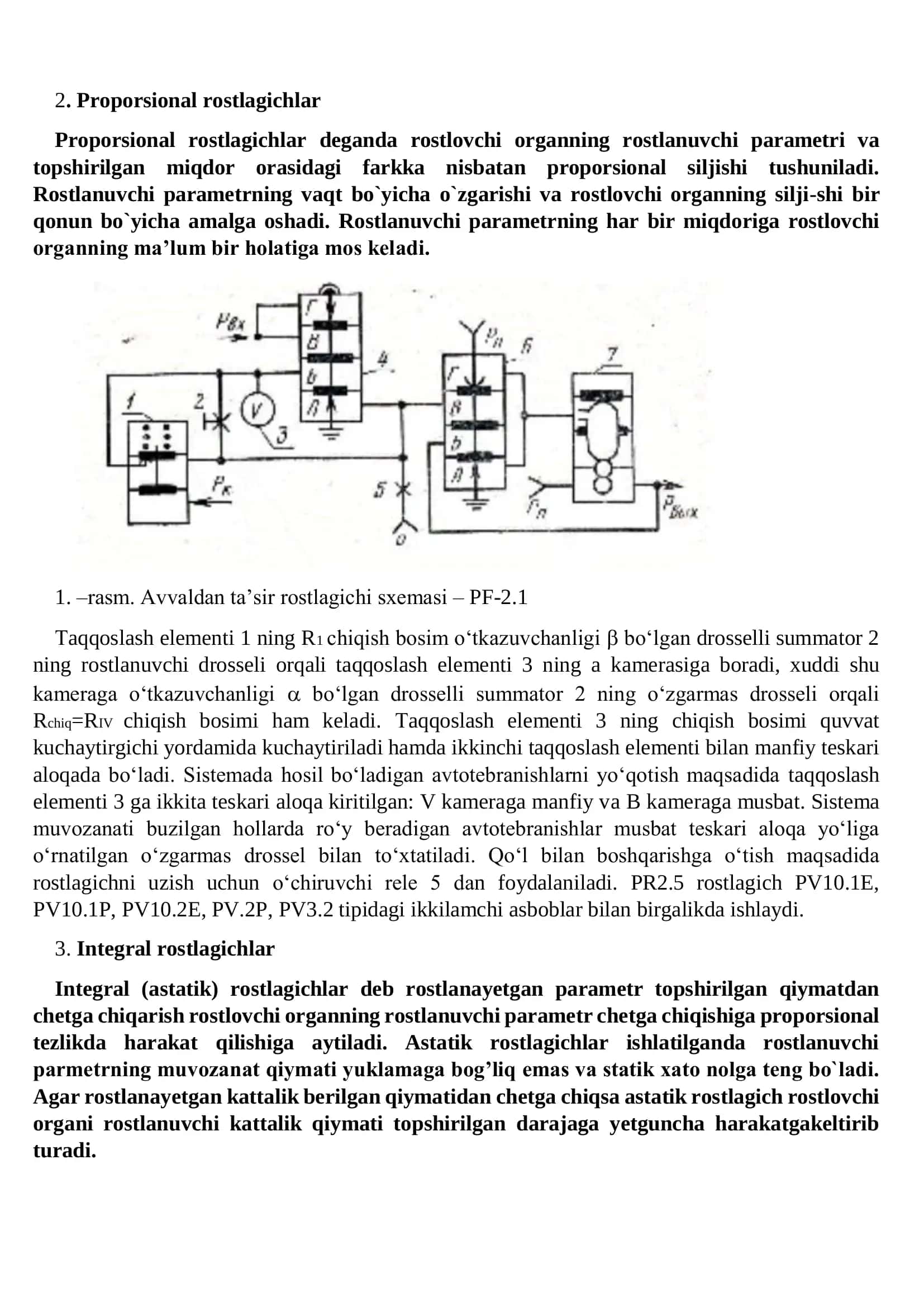 Avtomatik rostlagichlar 2