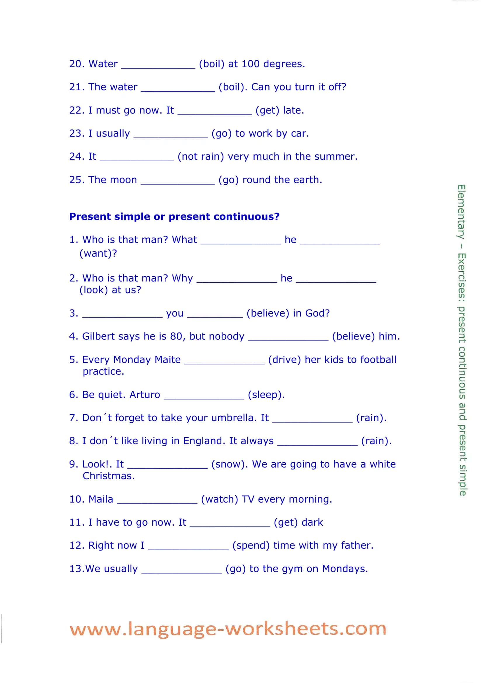 Exercises 2