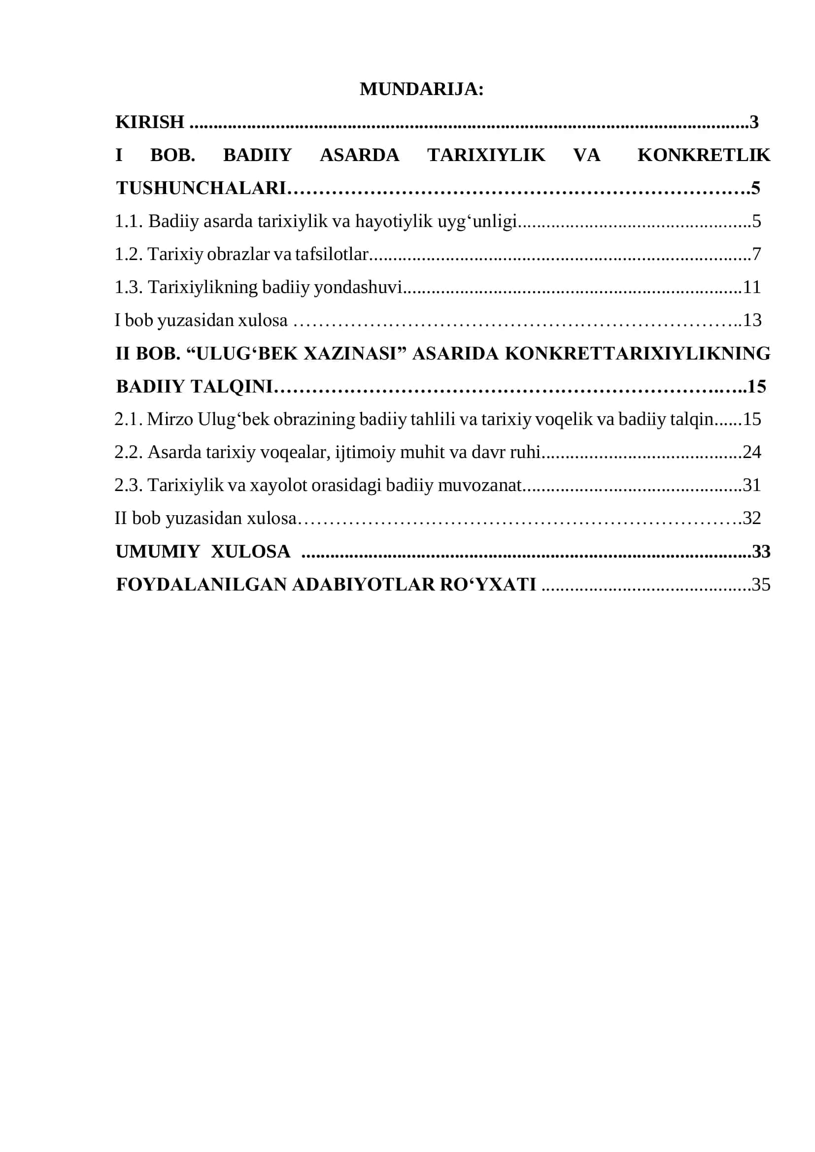 BADIIY ASARDA KONKRET – TARIXIY MAVZU. 2