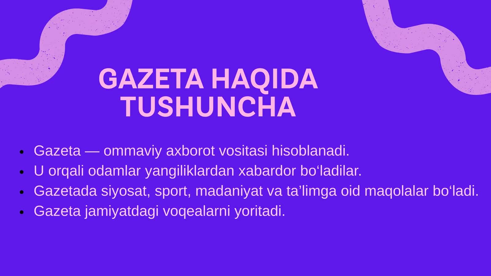 BIZNING GAZETA 2
