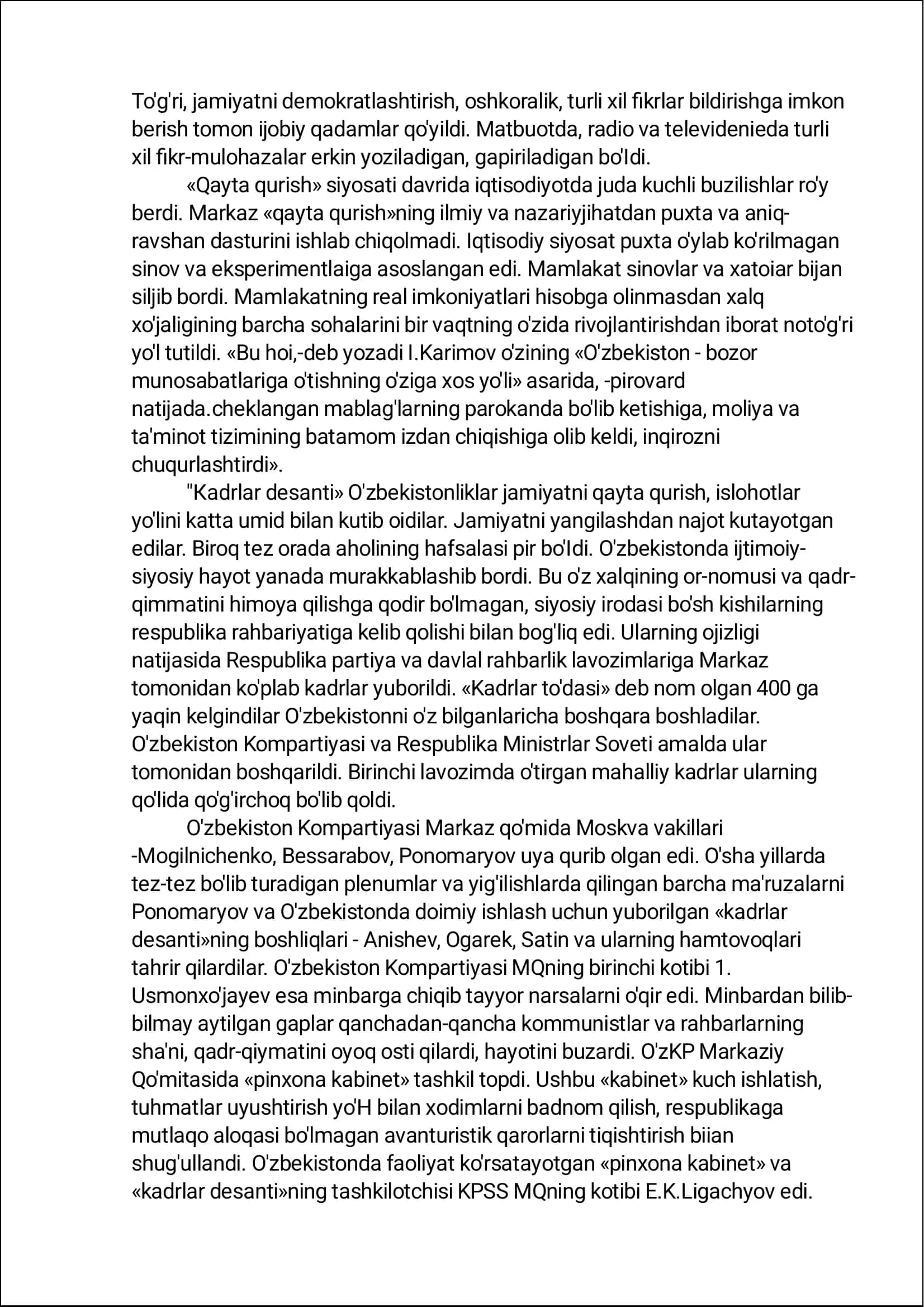 O'zbekislonning ijtimoiy-siyosiy hayoti 2