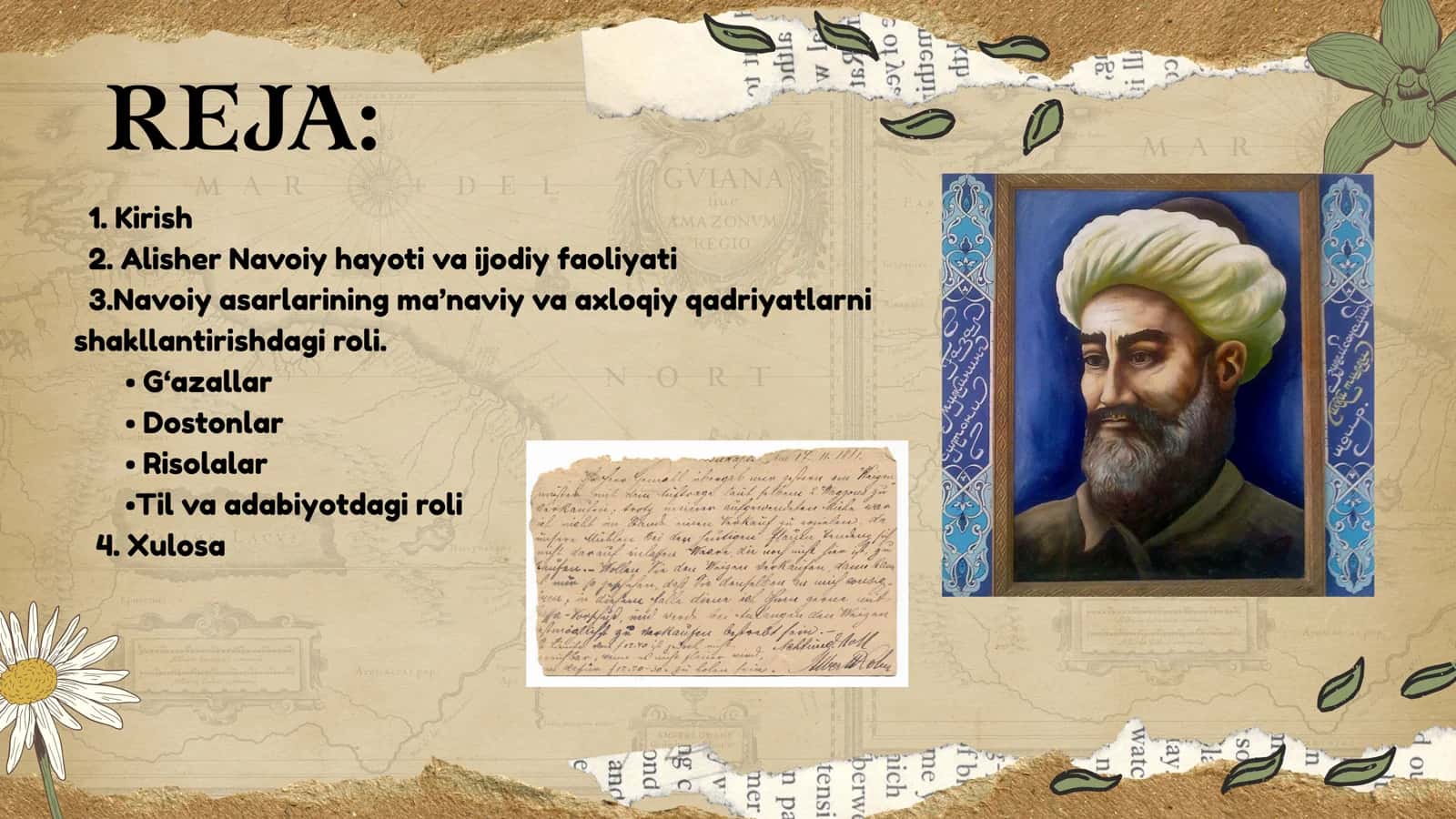 ALISHER NAVOIY ASARLARINING MILLIY MA’NAVIYAT RIVOJIDAGI O’RNI 2