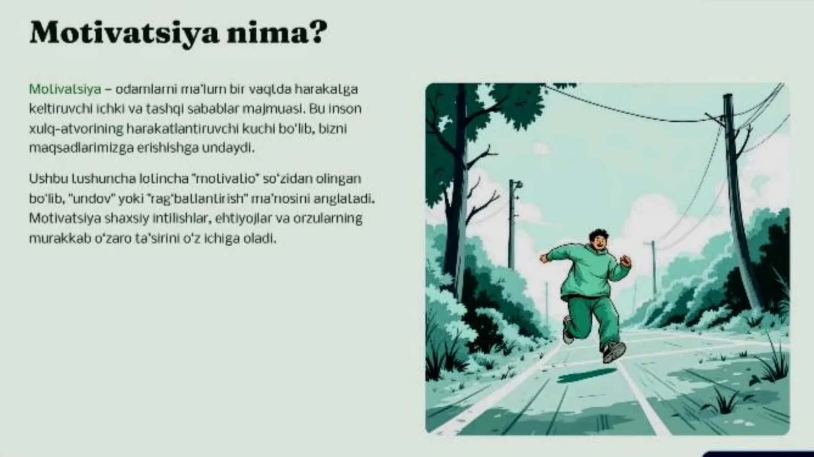 Motivatsiya haqida umumiy tushuncha 2