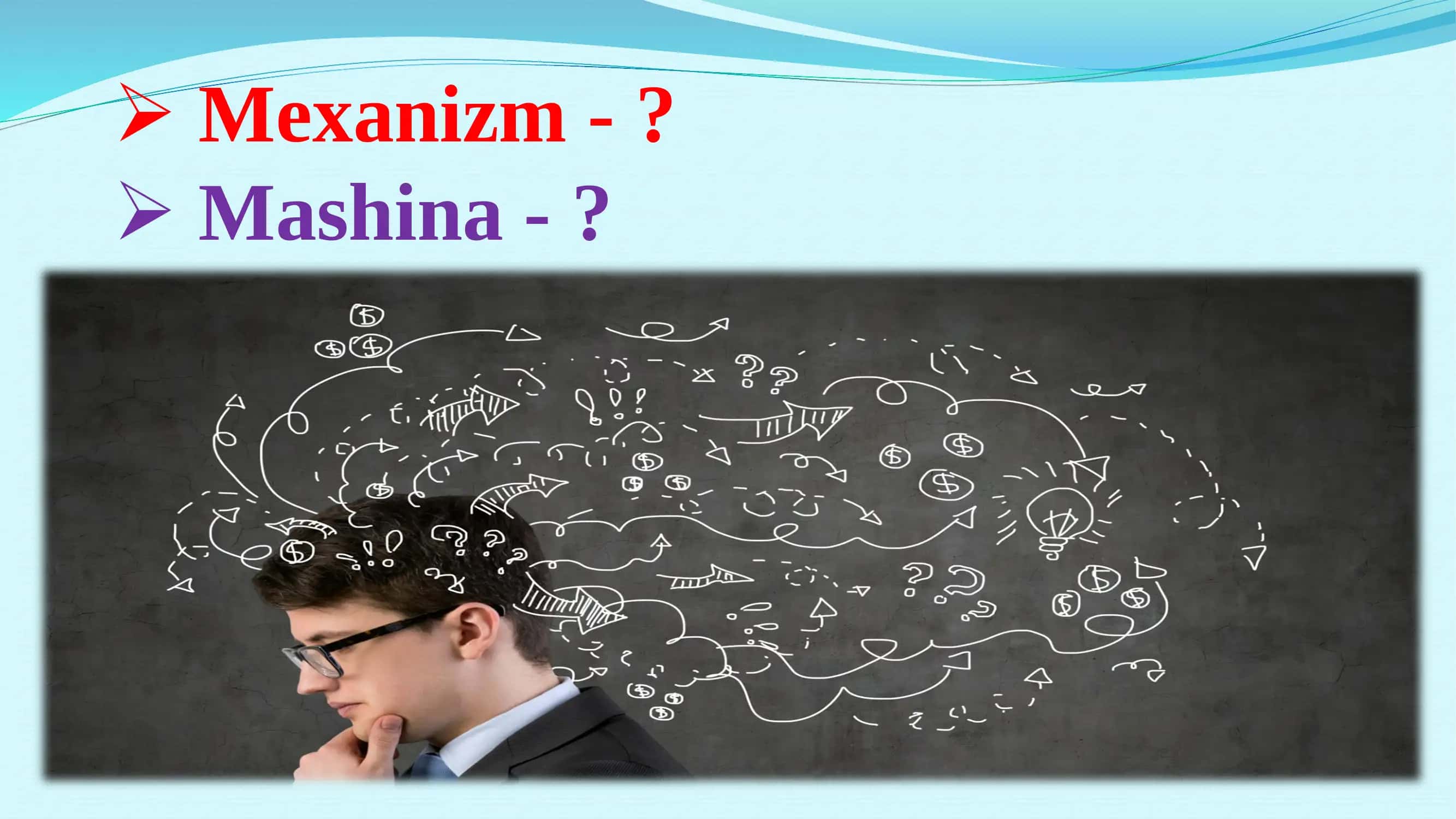 MMN fani, mashina va mexanizm turlari 2