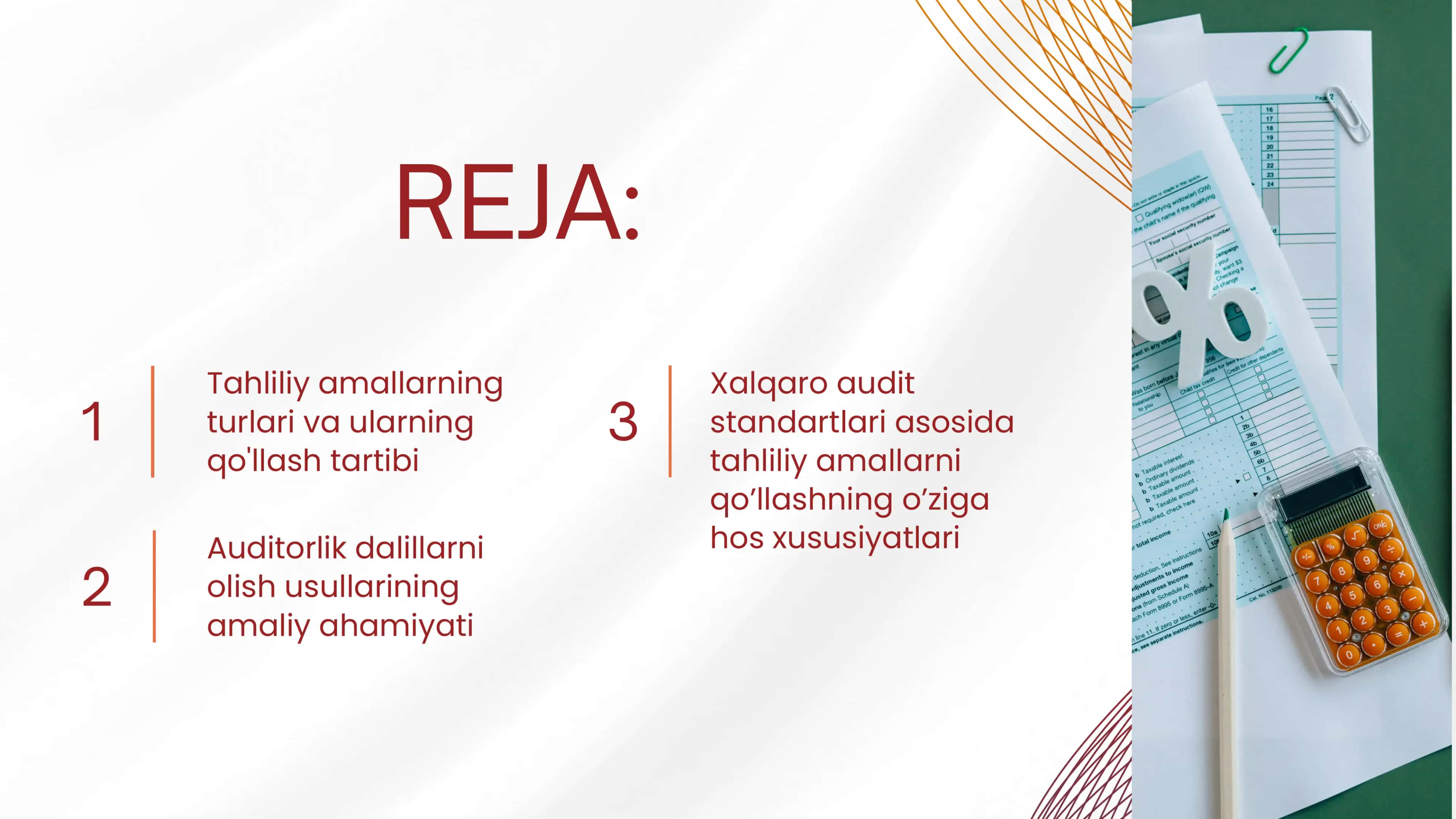 Auditorlik tekshiruvida tahliliy amallarni qoʻllash 2