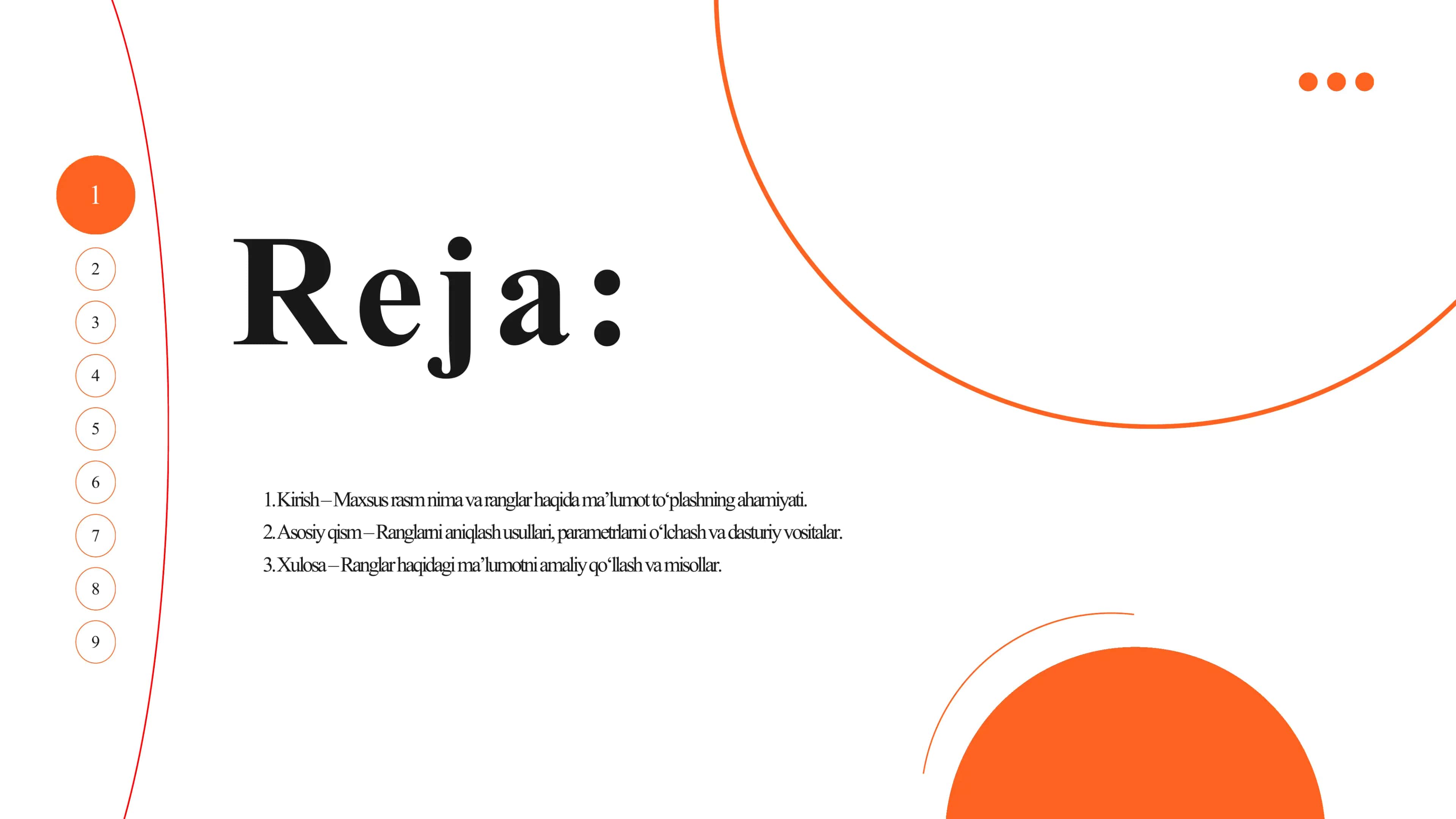 Ranglar Haqida Maʼlumot Toplash 2