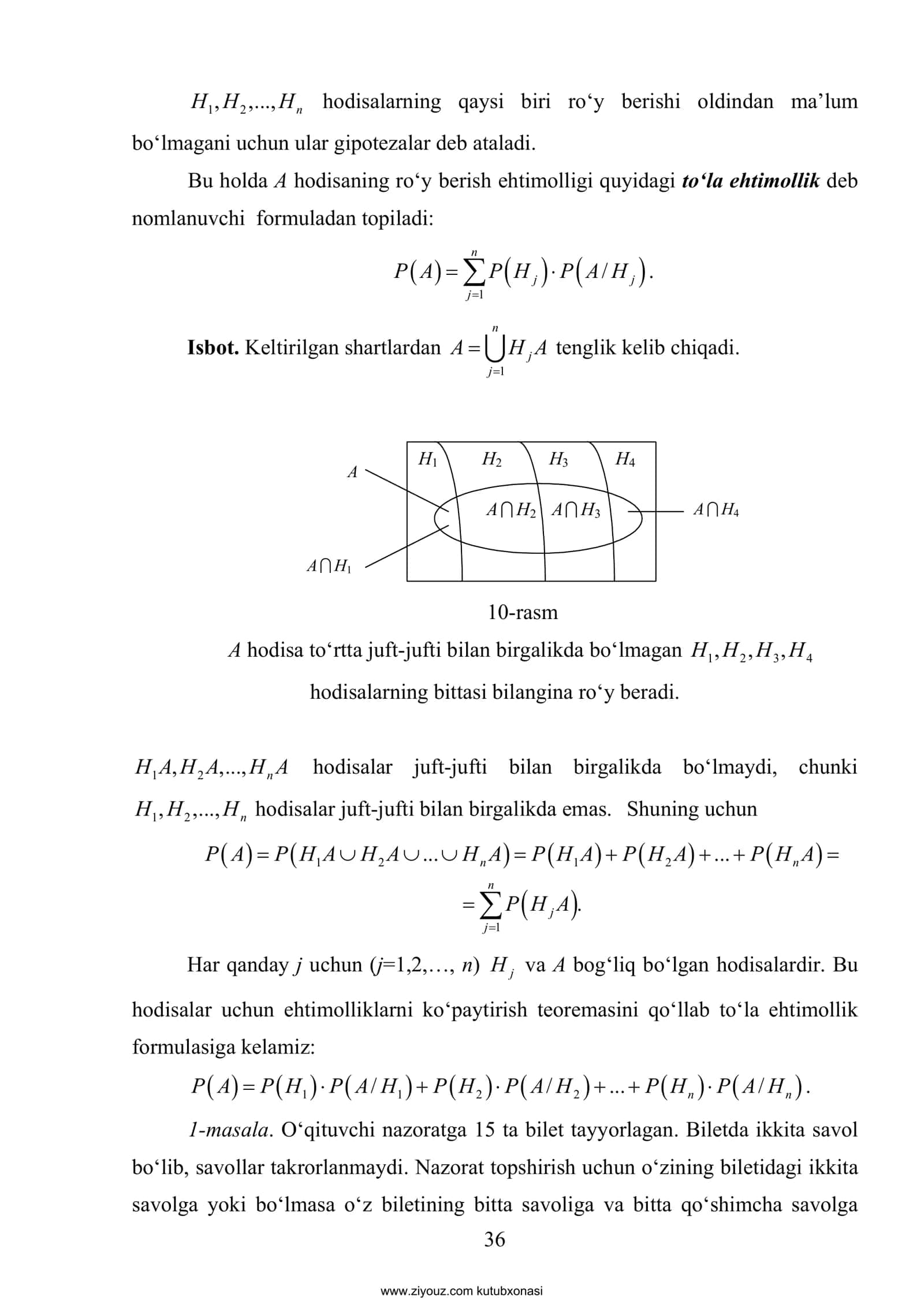 Bayes Formulalari 2