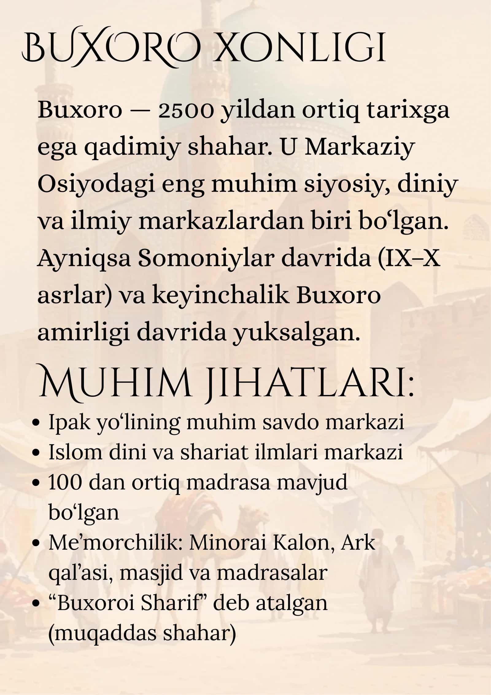 9-sinf Tarix loyiha ishi BSB 2