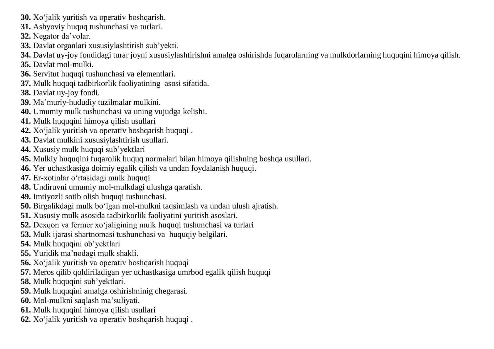 MULK HUQUQI 2