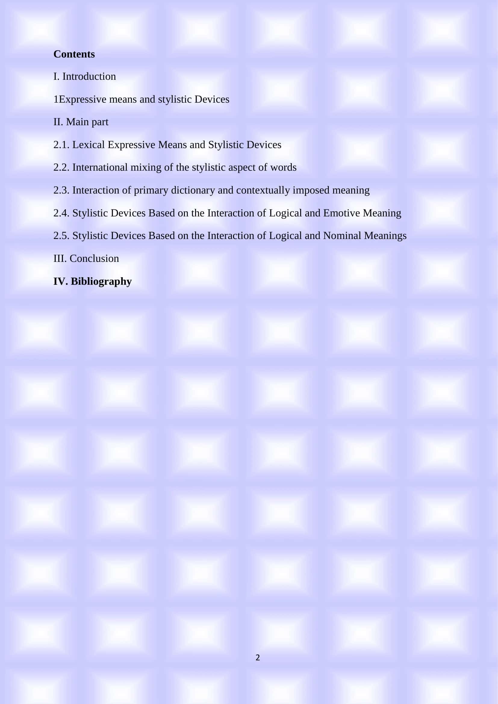 EXPRESSIVE MEANS AND STYLISTIC DEVICES 2
