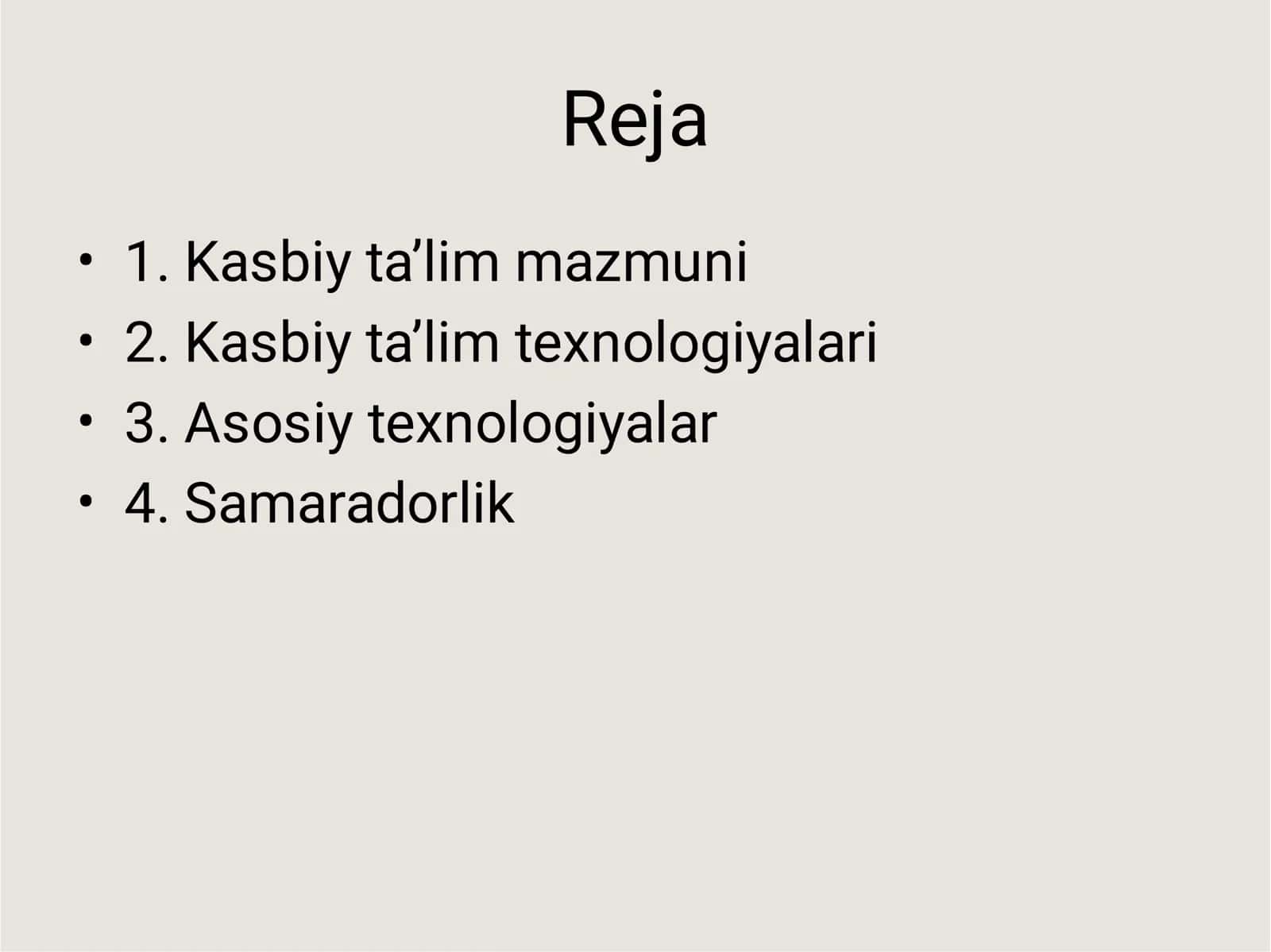 Kasbiy ta’lim mazmuni va texnologiyalari 2