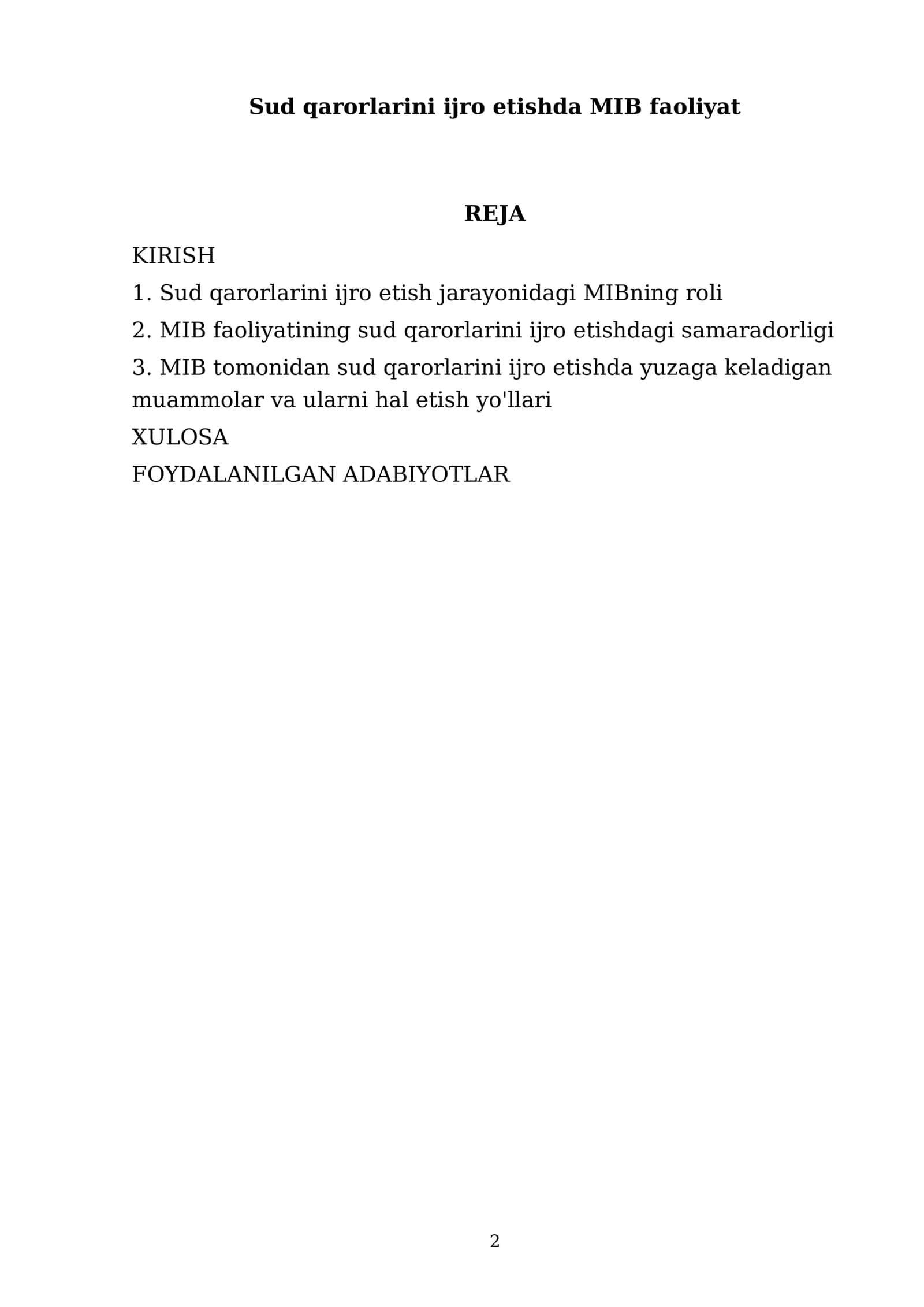 Sud qarorlarini ijro etishda MIB faoliyat 2