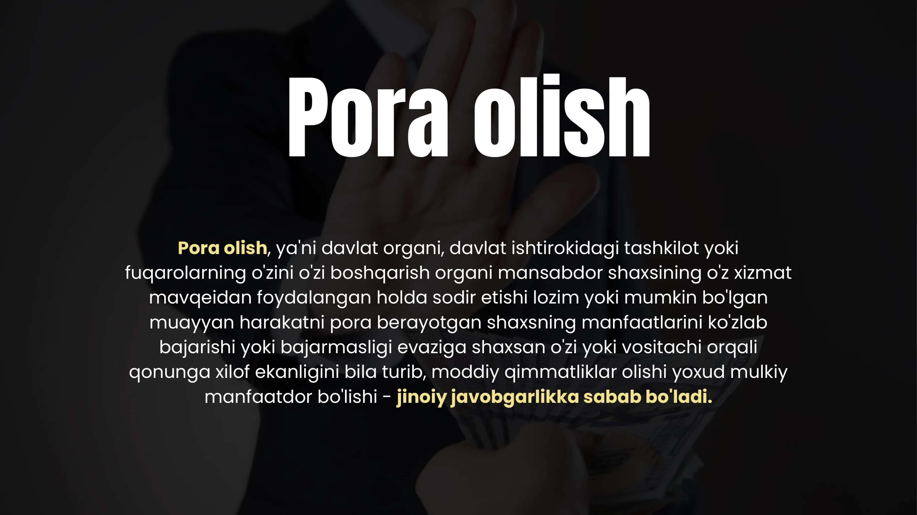 PORA OLISH JINOYATI 2