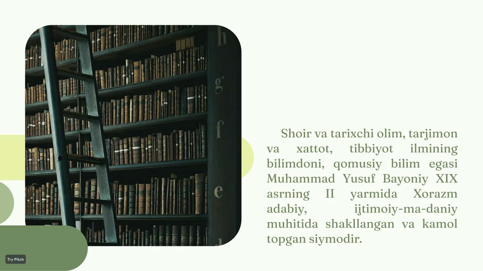 Muhammad Yusuf Bayoniy hayoti va ijodi 2