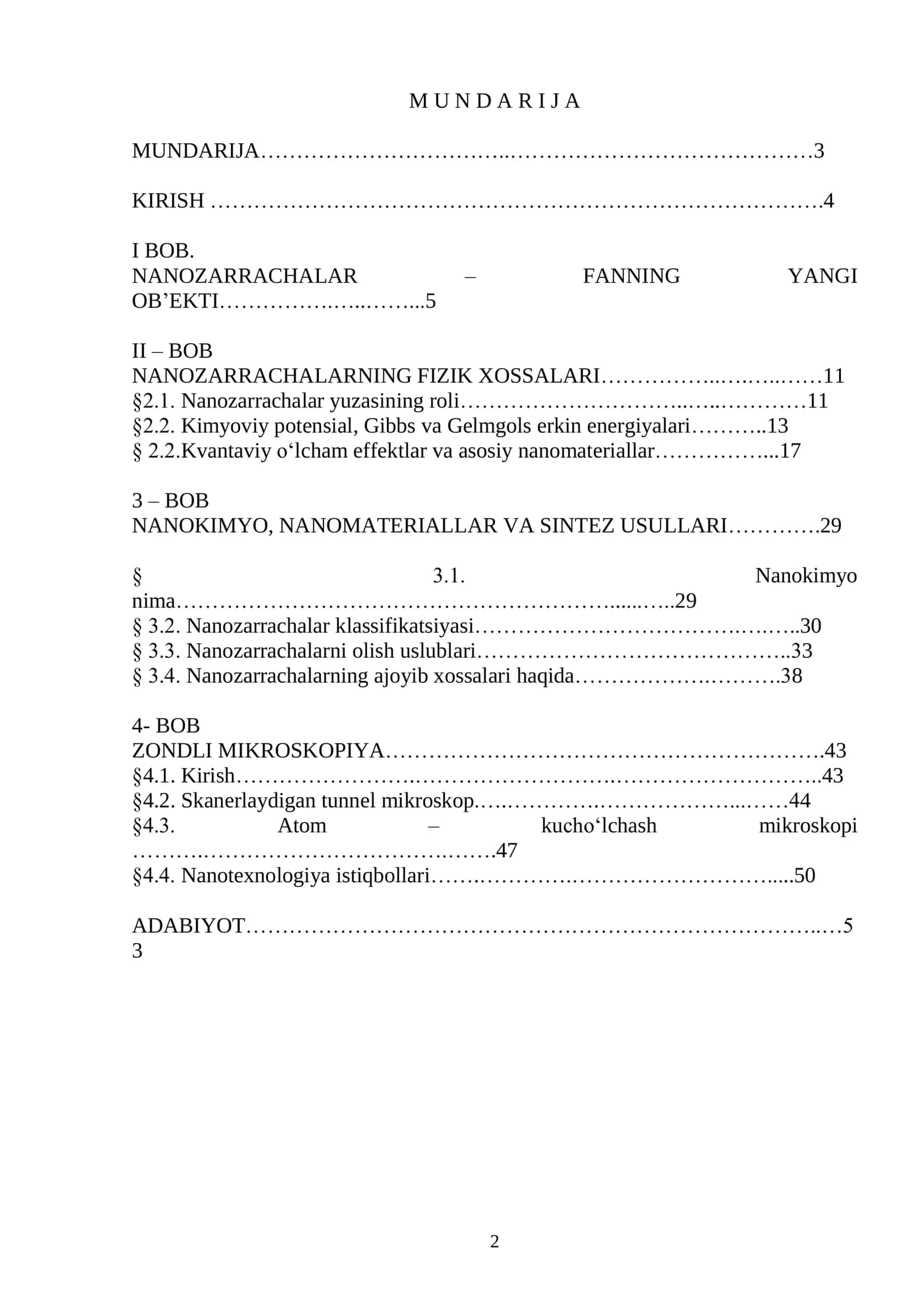 NANOTEXNOLOGIYA 2
