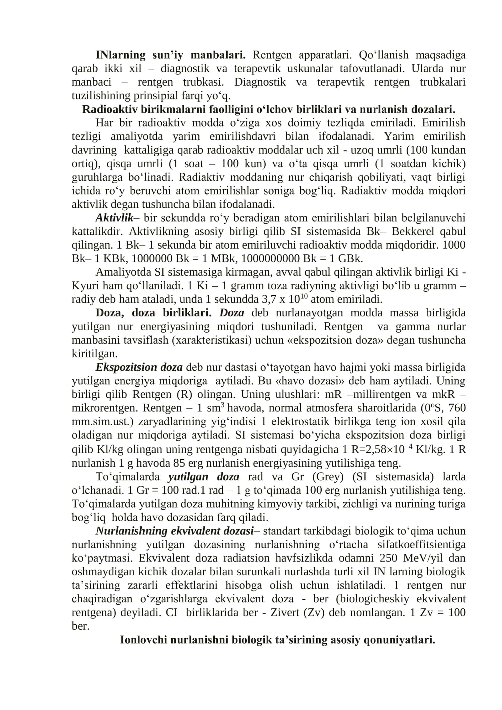Radiatsion Gigiyena 2