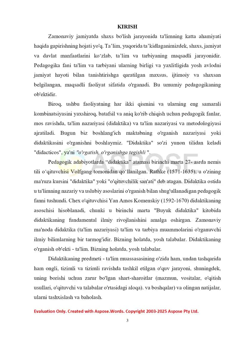 ZAMONAVIY DIDAKTIKANING QONUNIYATLARI VА PRINTSIPI 2