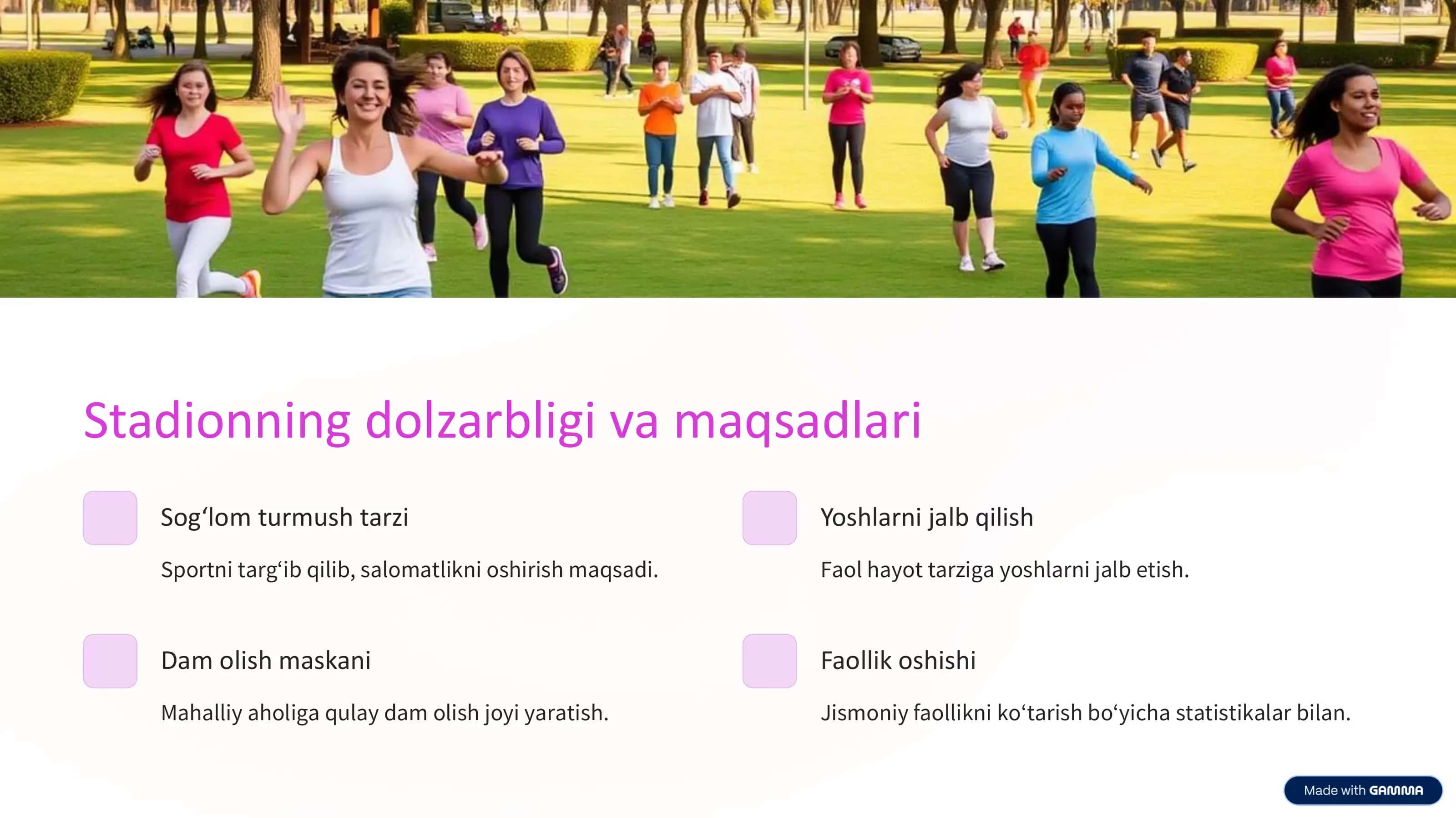 Mahallada zamonaviy stadion ochish loyihasi 2