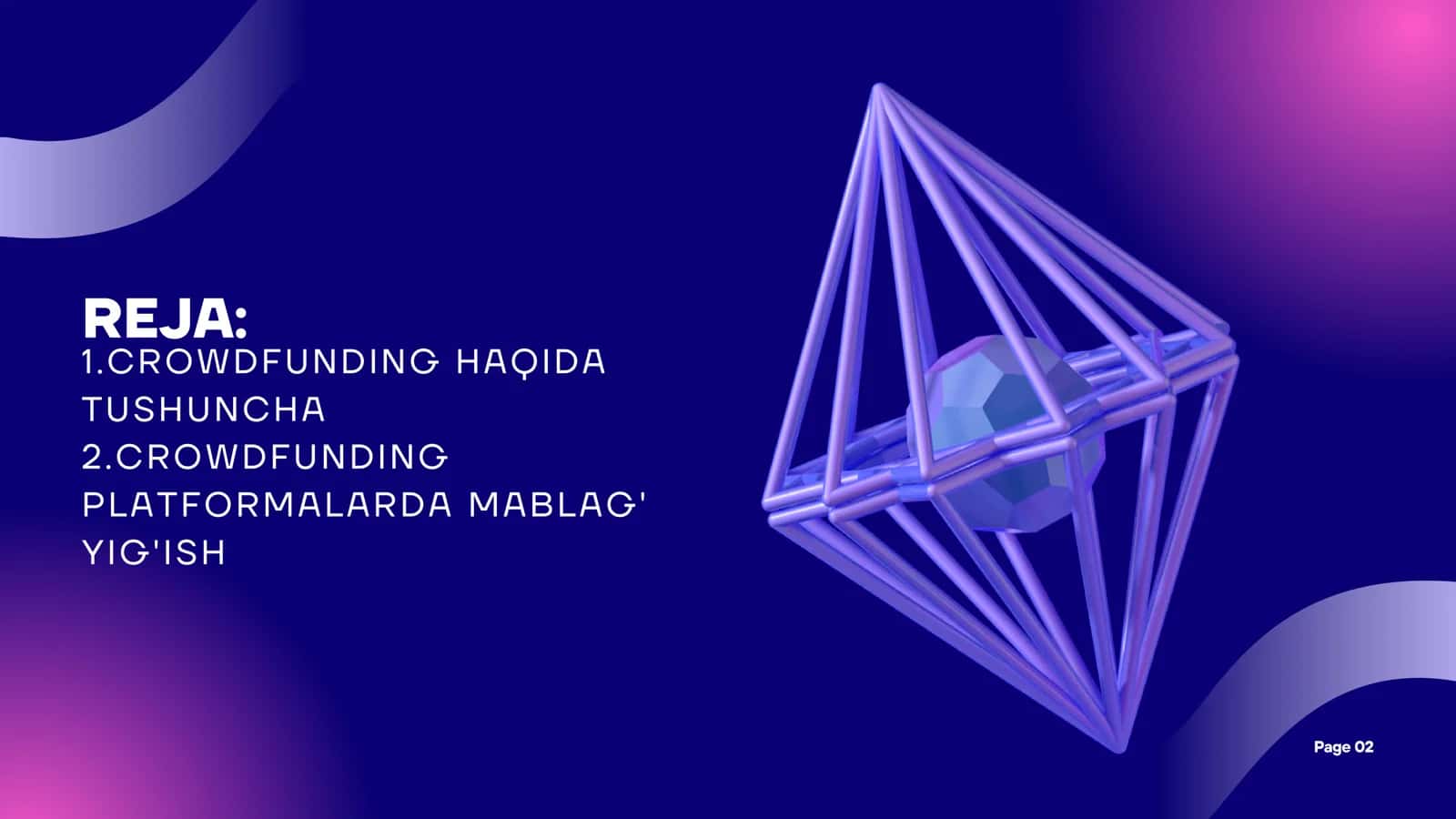 CROWDFUNDING PLATFORMALARI VA UNDA MABLAG' YIG’ISH 2