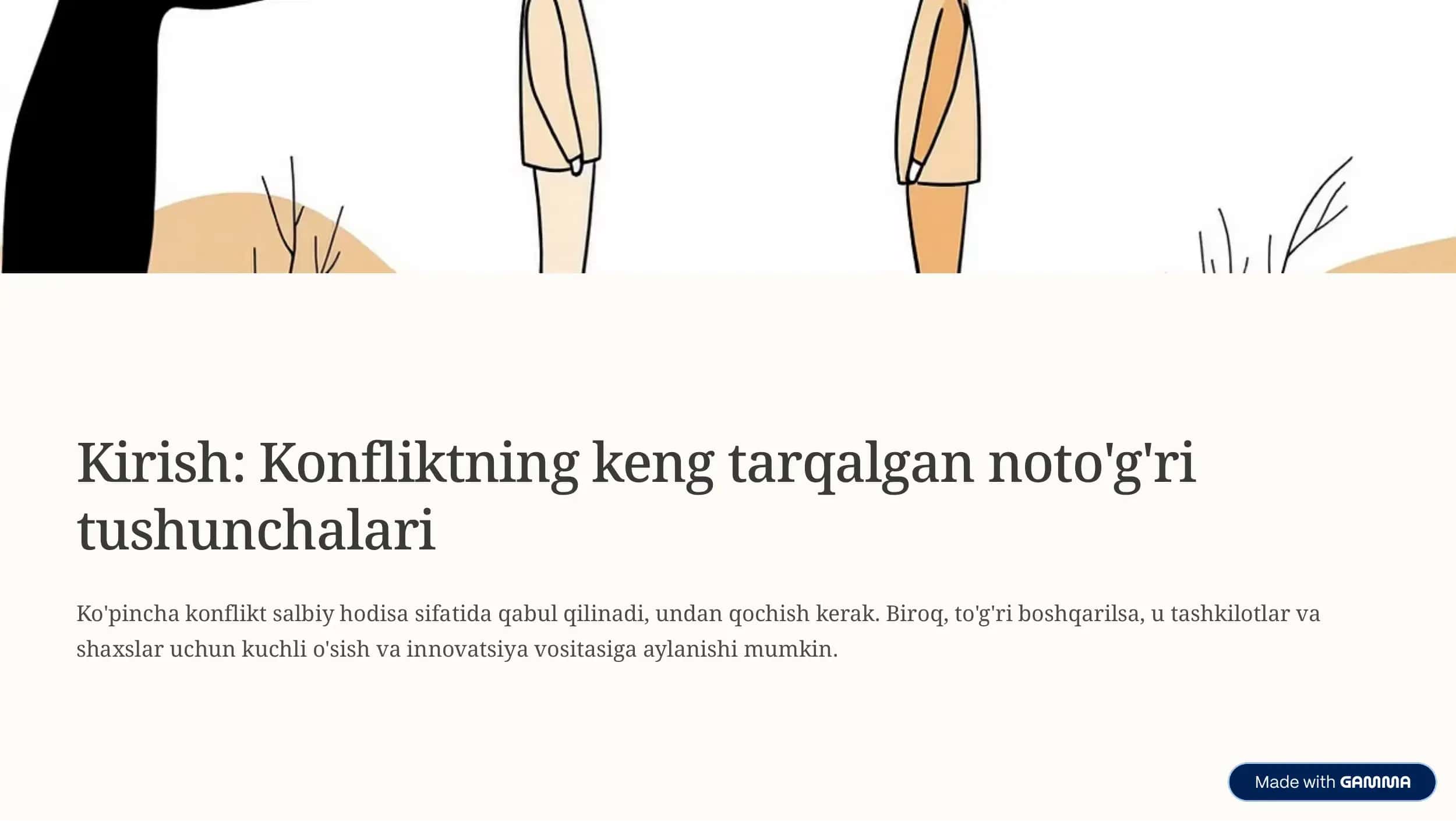 Konflikt funksiyalari 2