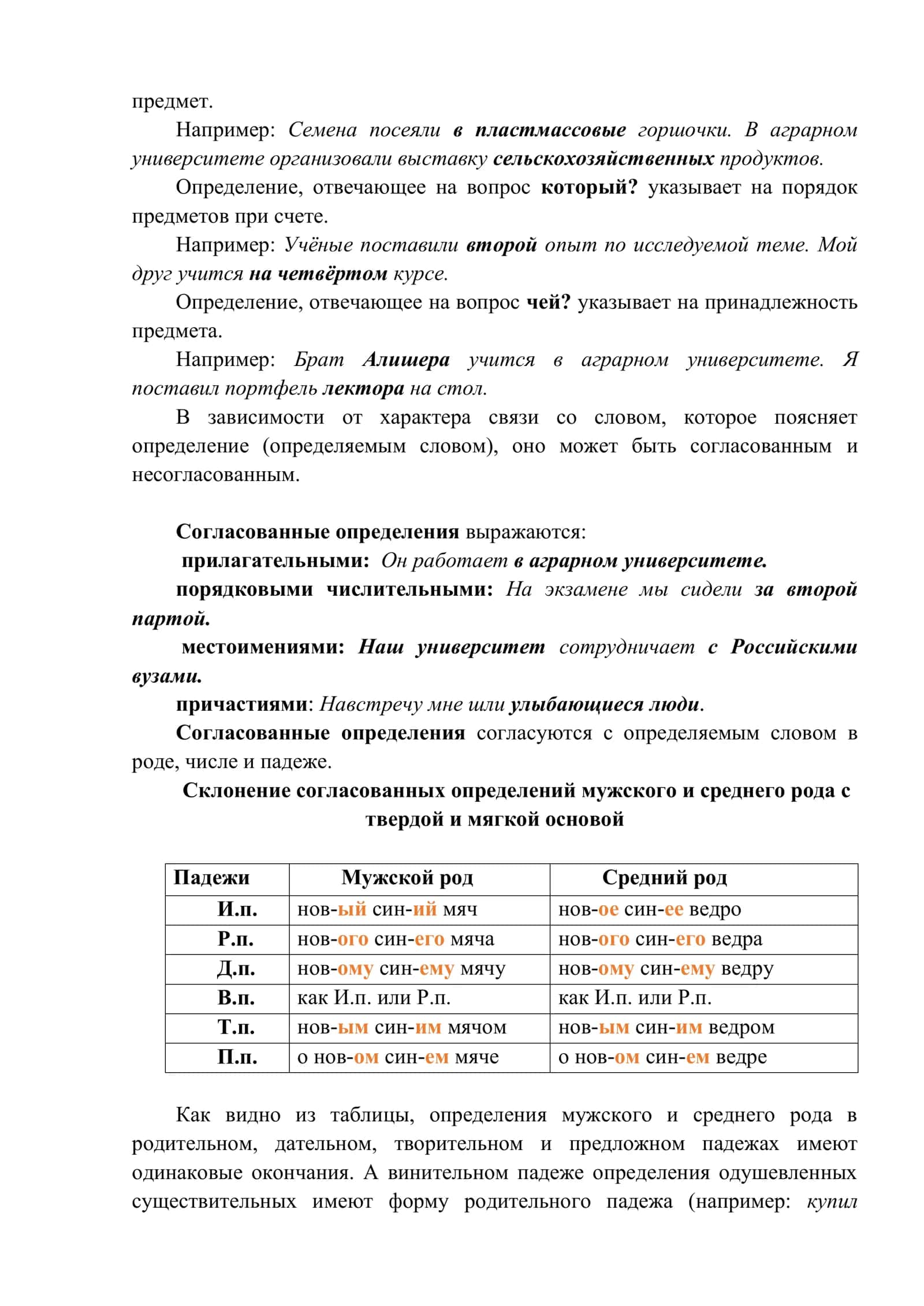 rus tili gramatika 2