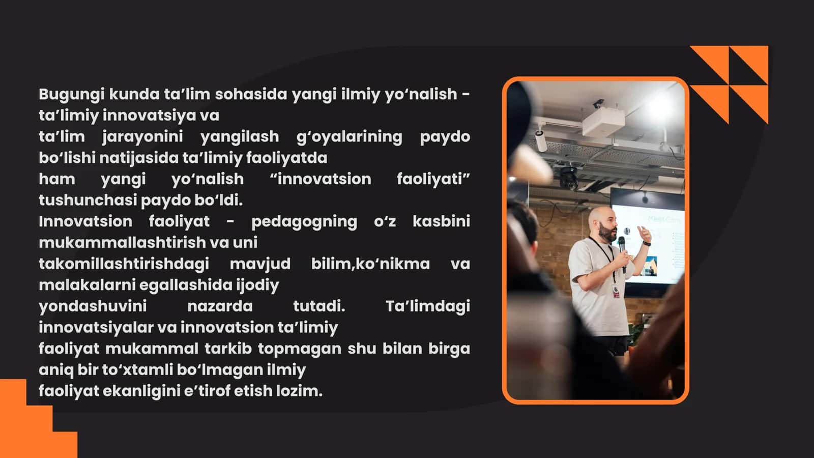 Pedagogning innovatsion faoliyati 2